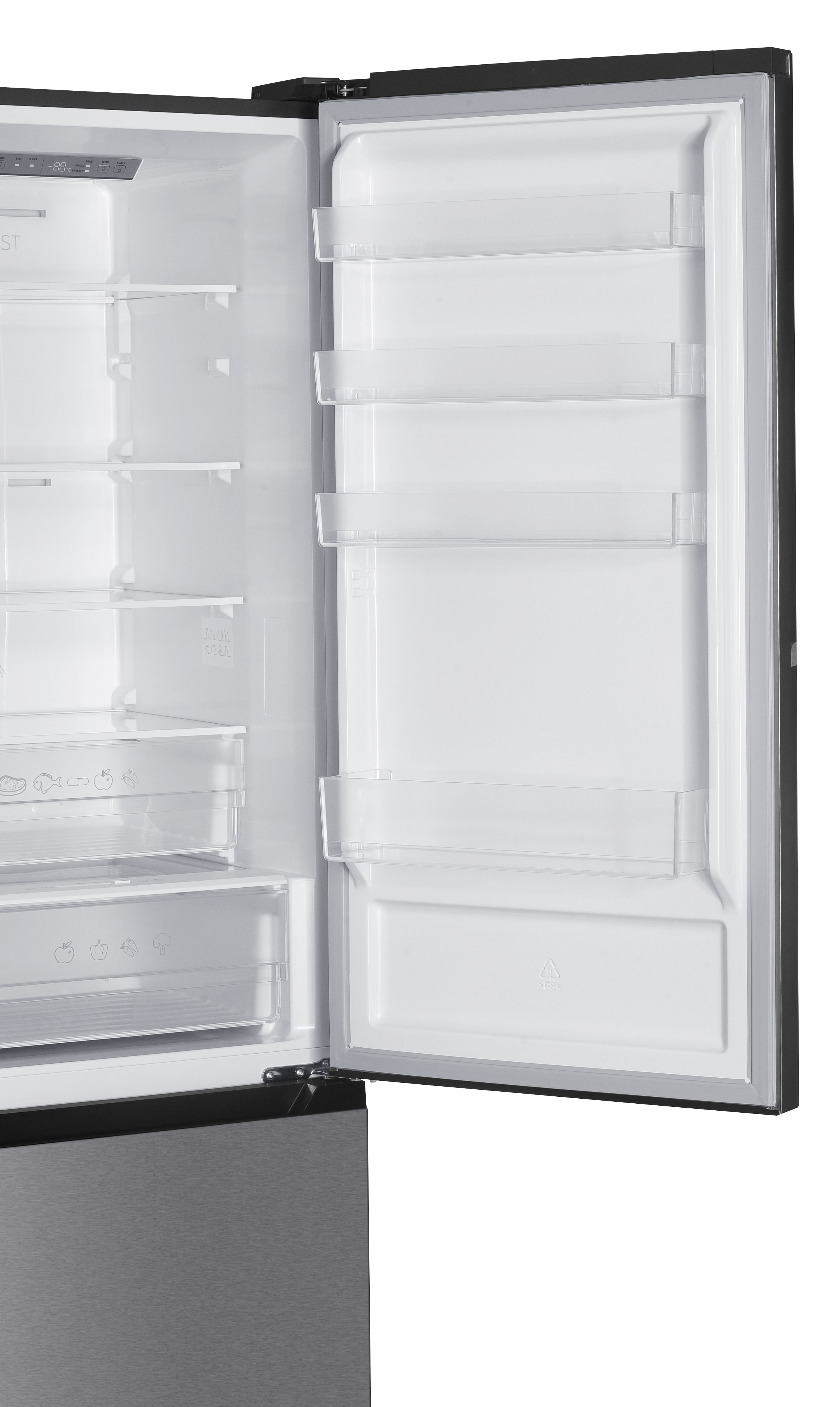 Chłodziarko-zamrażarka KOENIC 681-1 A NF IN 205cm Total No Frost Fresh Converter Inox