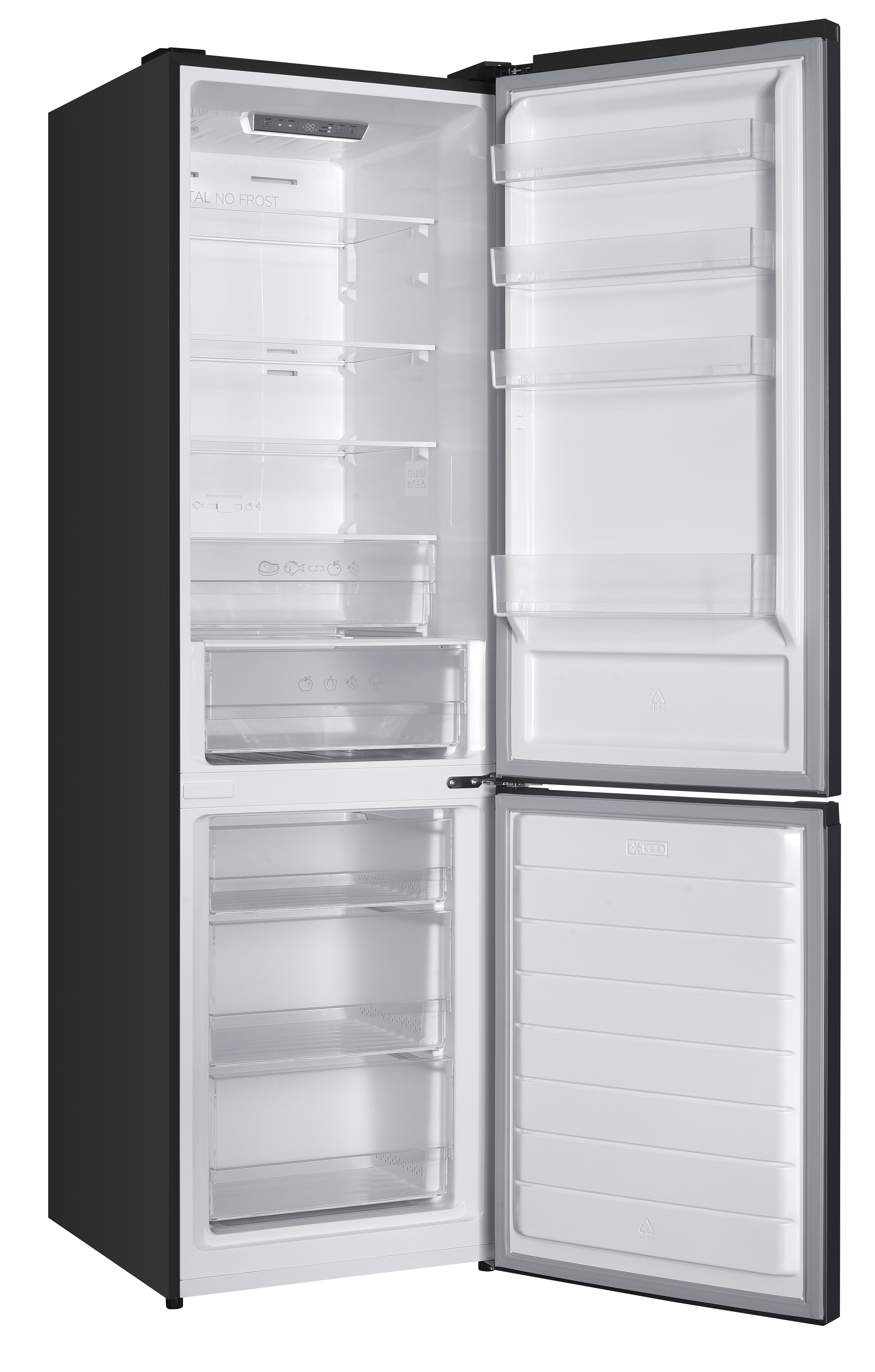 Chłodziarko-zamrażarka KOENIC 681-1 A NF IN 205cm Total No Frost Fresh Converter Inox