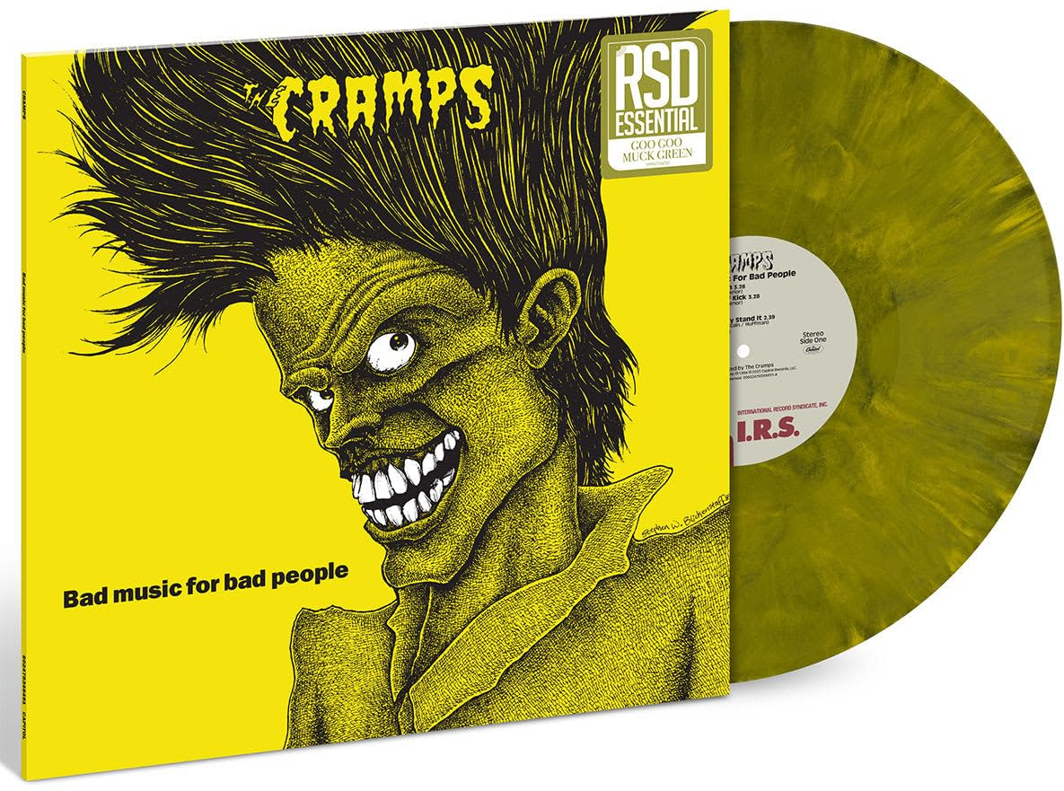 The Cramps - Bad Music For People (Goo Goo Muck Green Vinyl) (Vinyl LP (nagylemez))