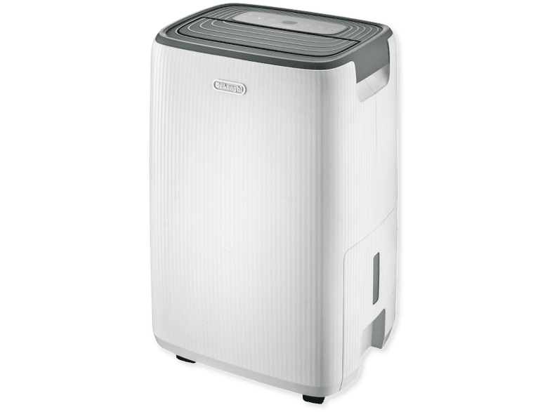 Deshumidificador - De’Longhi DEP216, Extracción 16 l/día, Depósito de 4 l, Superficie 75 m³, Pantalla LCD, Silencioso, Blanco