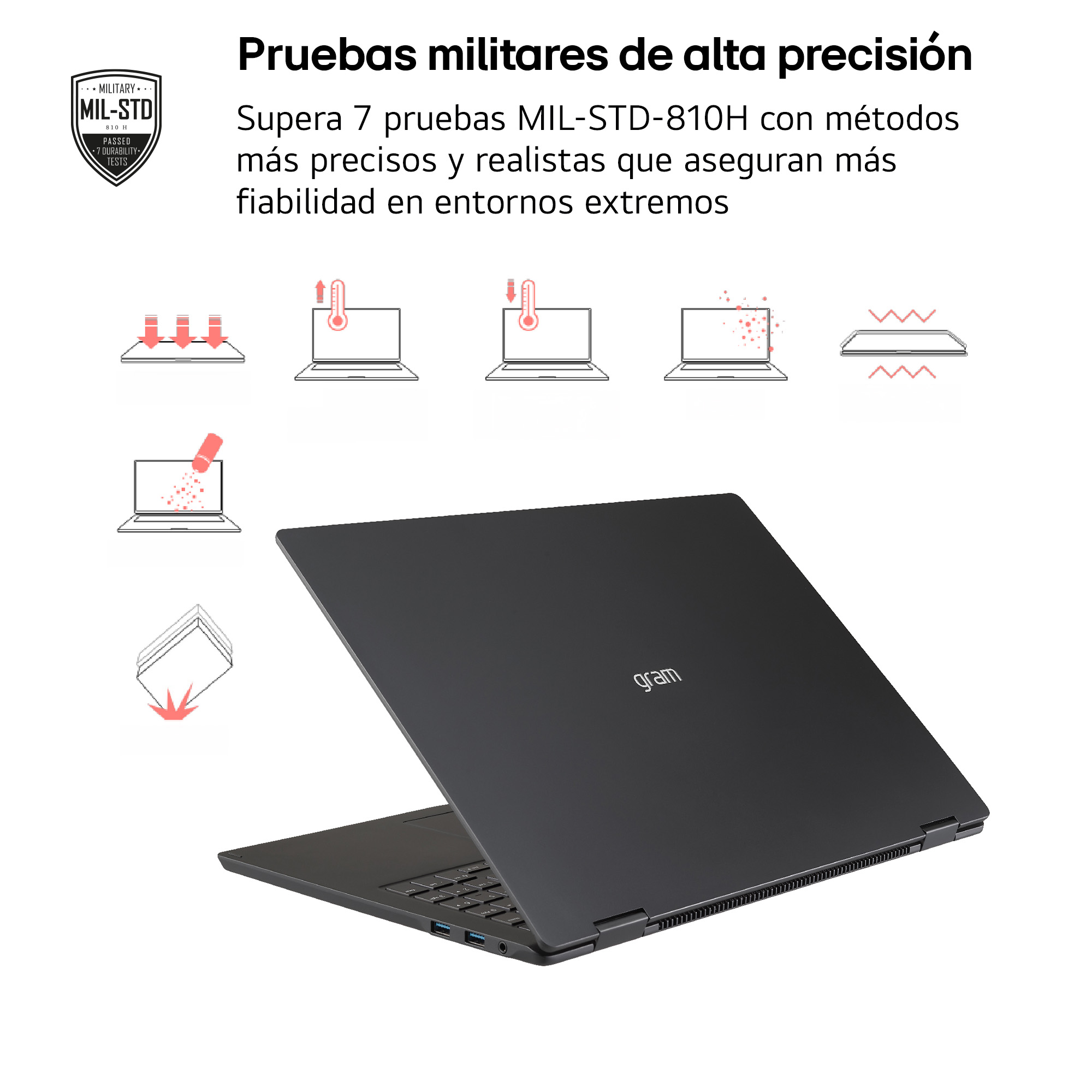 Portátil - LG 17Z90UB-H.AU99BN, 17" WQXGA, Intel® Core™ Ultra X9 388H (16 Cores, 16 treads 5.1 GHz), 32 GB, 1 TB SSD, Arc™ GPU, Windows 11 Home
