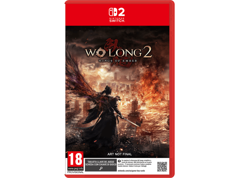 Nintendo Switch 2 Wo Long 2: Wings of Ember (Game Key Card)