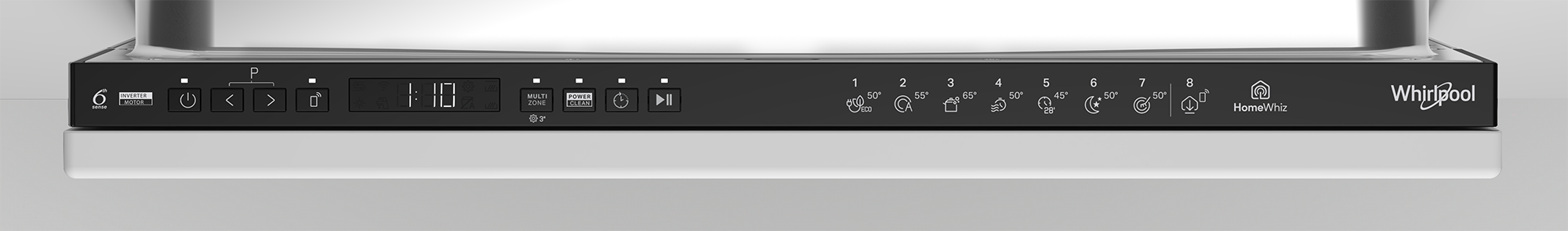 Zmywarka do zabudowy WHIRLPOOL WH6ITB14B1N6LWS 14kpl. PowerClean Pro HomeWhiz