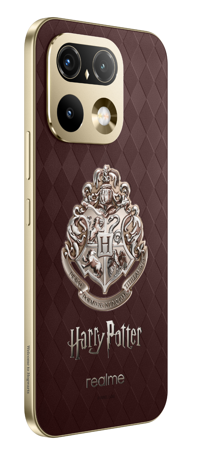 Smartfon REALME 16 Pro 5G Harry Potter 12 GB/256 GB Brązowo-złoty