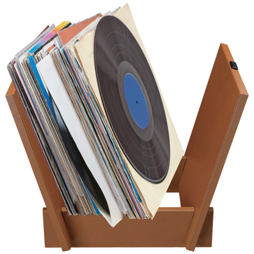 Lenco TTA-040BN LP Storage Holder Brown