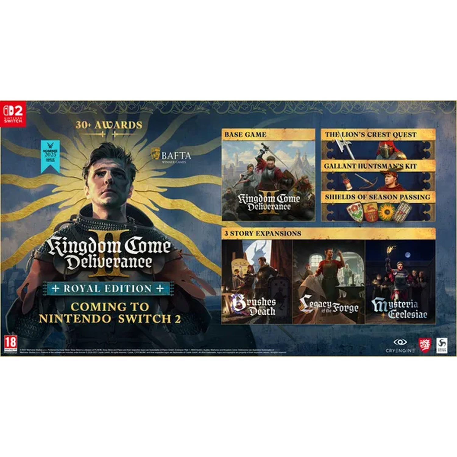 Kingdom Come: Deliverance II - Royal Edition - Switch 2