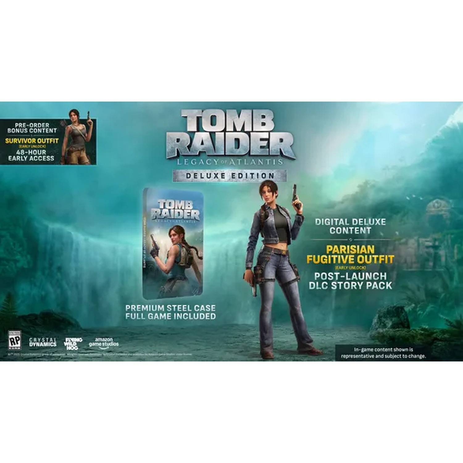 Tomb Raider - Legacy of Atlantis - Deluxe Edition - Switch 2
