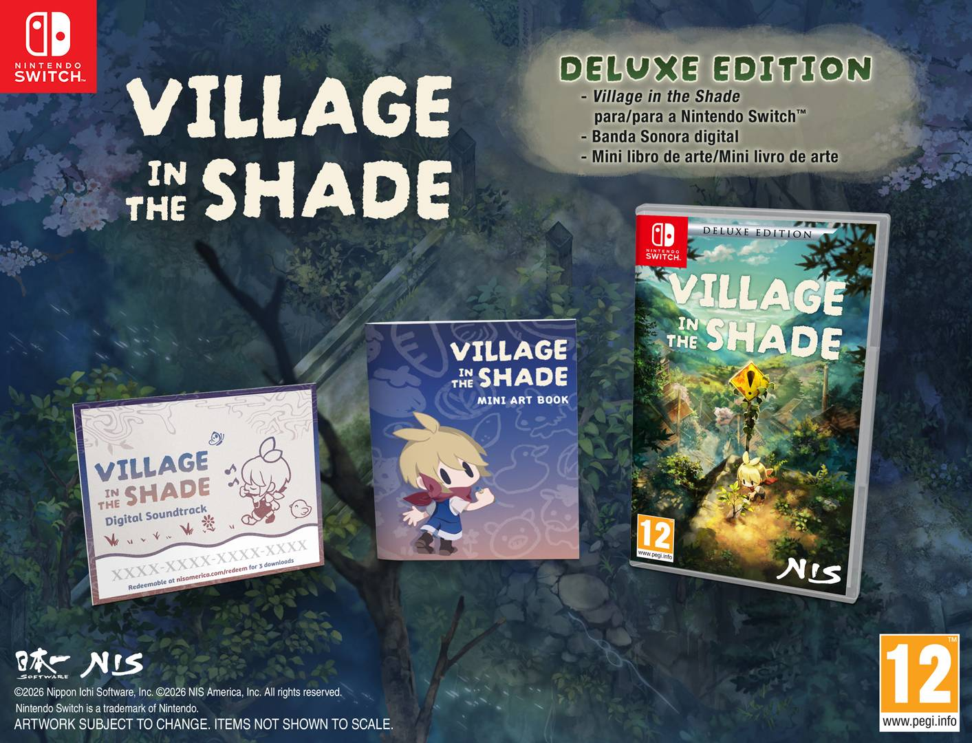 Nintendo Switch Village in the Shade. Deluxe Edition