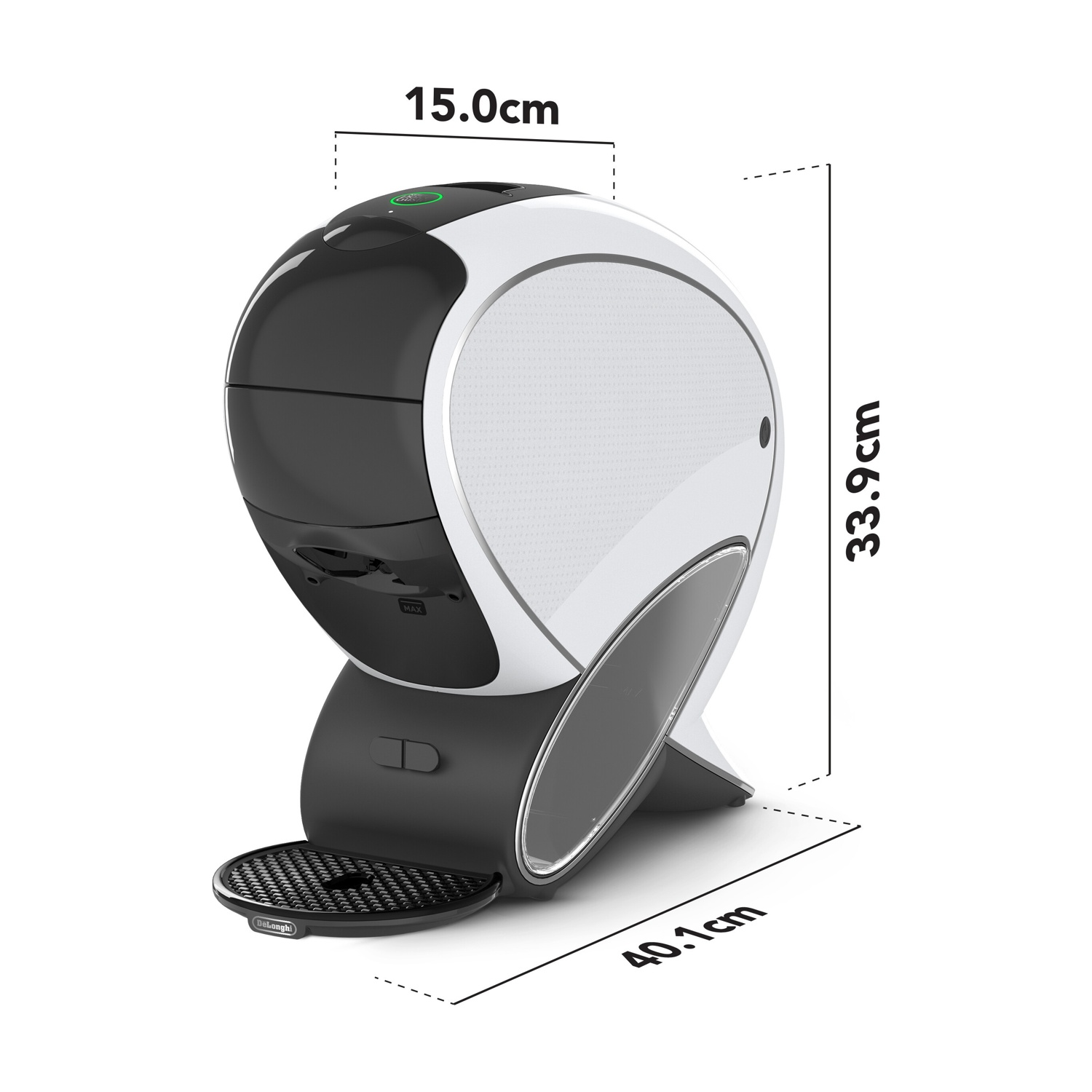 MACCHINA CAFFÈ CAPSULE DE'LONGHI NEO LATTE, Compatibile con Capsule Nescafè Dolce Gusto Neo, Pressione pompa 15 bar, Potenza 1600 W, Serbatoio acqua 1,3 l, Multicolore