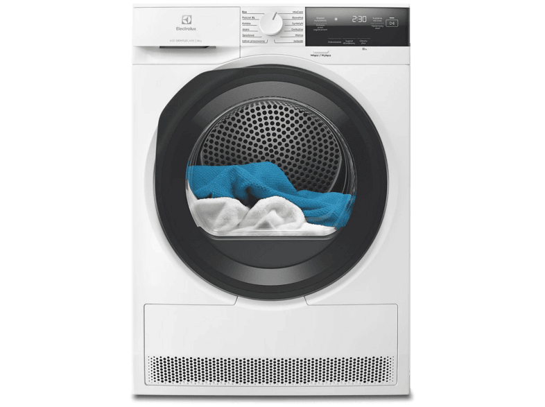 Suszarka z pompą ciepła ELECTROLUX EW6D38CBP 8kg SensiCare Anticrease Biały