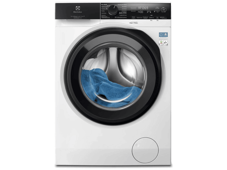 Pralka ELECTROLUX EW7F4492YACP 9kg 1400 obr. SteamRefresh Wi-Fi Biały