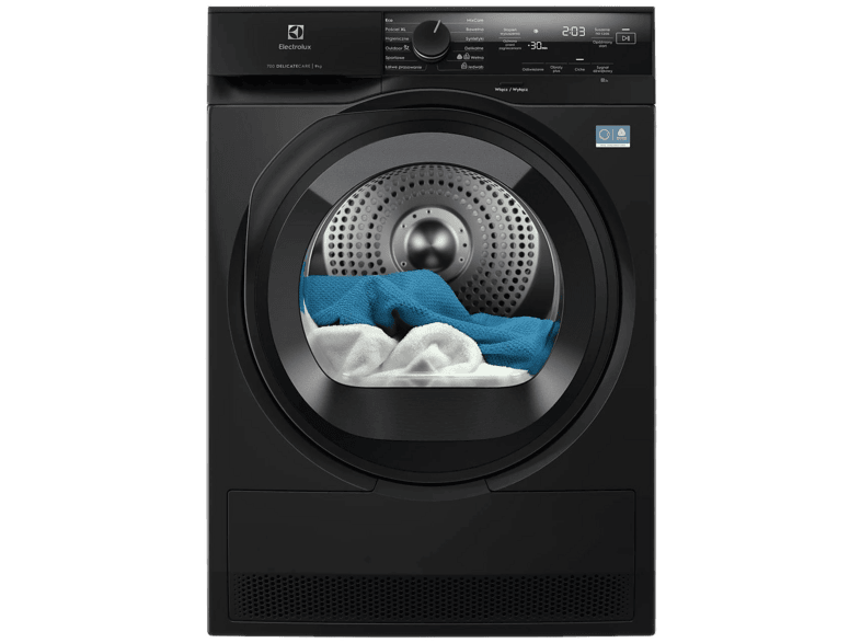 Electrolux Suszarka z pompą ciepła 700 DelicateCare 9 kg EW7D495UDP
