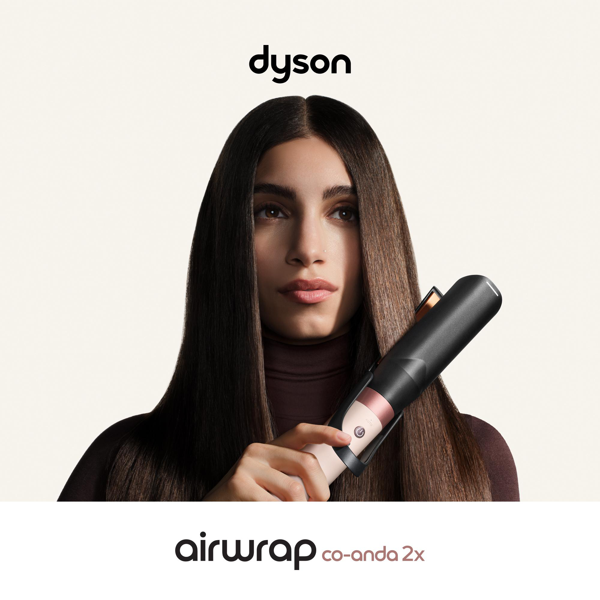 DYSON Airwrap Co-anda2x™ Multi-Haarstyler und -trockner Straight + Wavy Ceramic Pink/Roségold, 1700 Watt, 6 Aufsätze