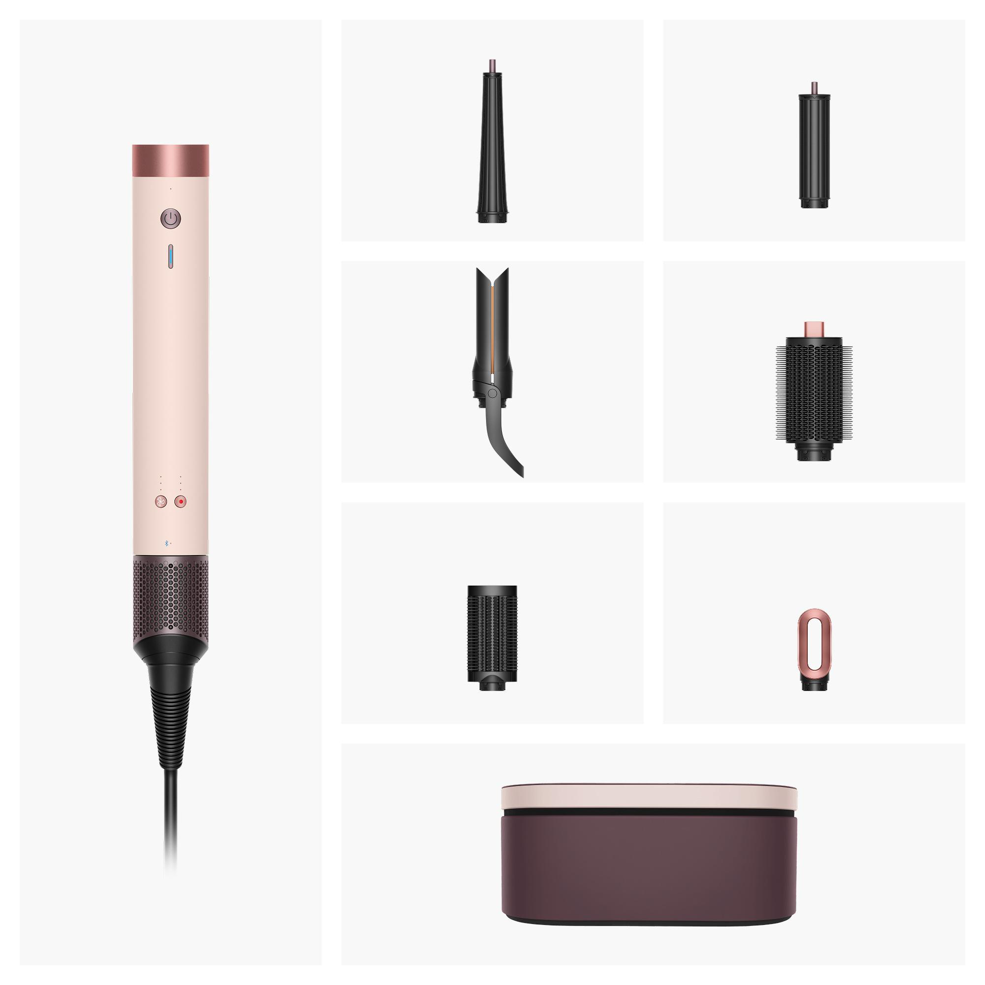 DYSON Airwrap Co-anda2x™ Multi-Haarstyler und -trockner Straight + Wavy Ceramic Pink/Roségold, 1700 Watt, 6 Aufsätze
