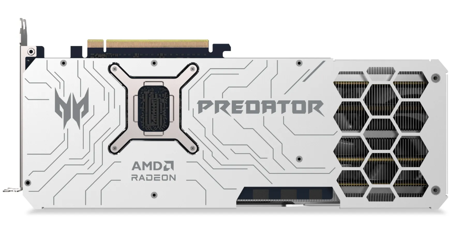 ACER Predator Bifrost™ RX 9070 XT OC 16GB White Edition Grafikkarte