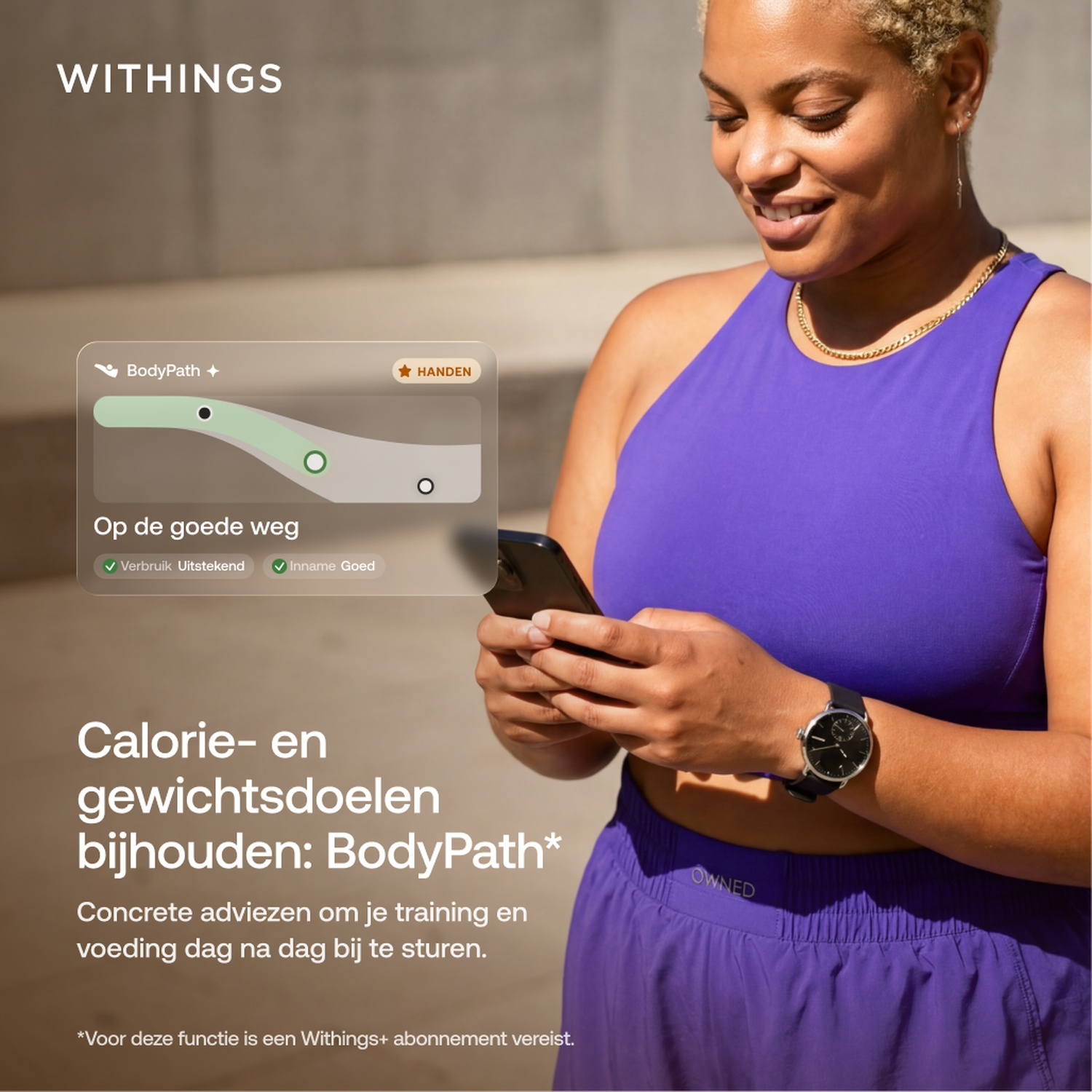 WITHINGS BodyFit - Balance d'analyse corporelle Black