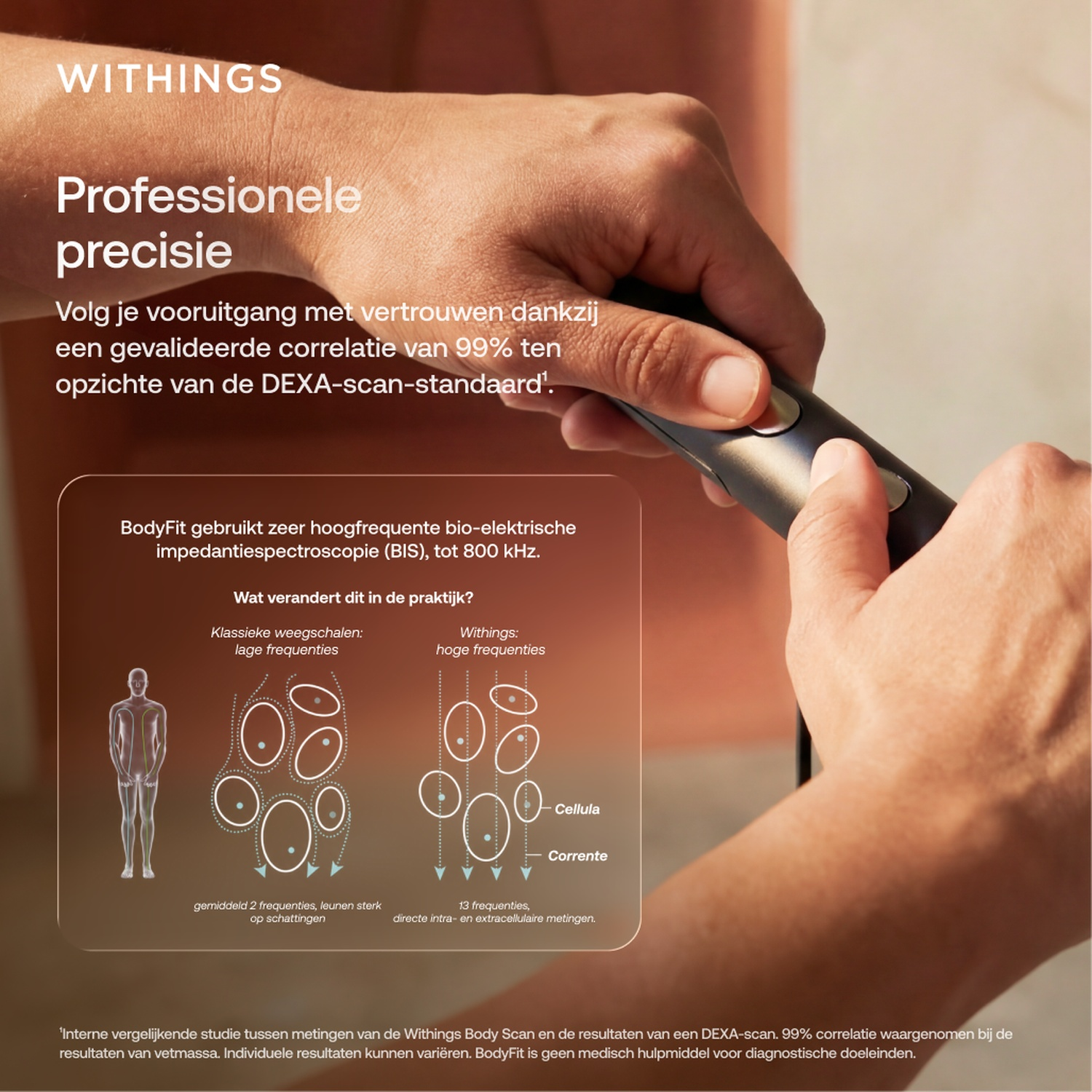 WITHINGS BodyFit - Balance d'analyse corporelle Black