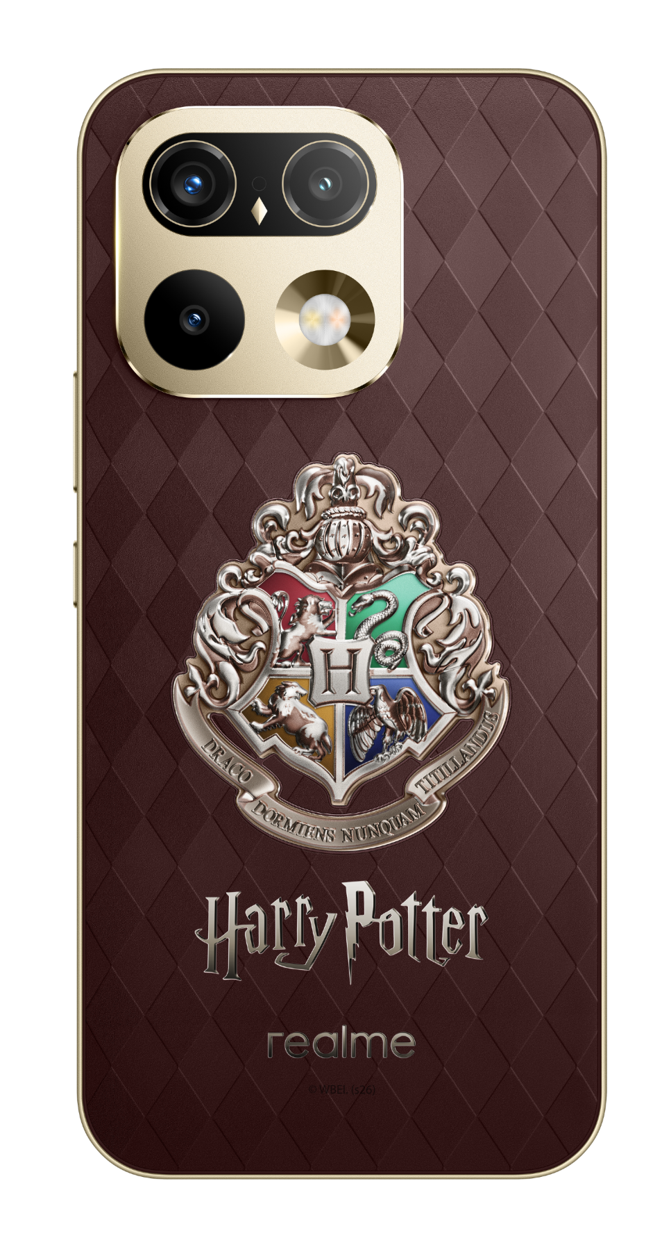 Smartfon REALME 16 Pro 5G Harry Potter 12 GB/256 GB Brązowo-złoty