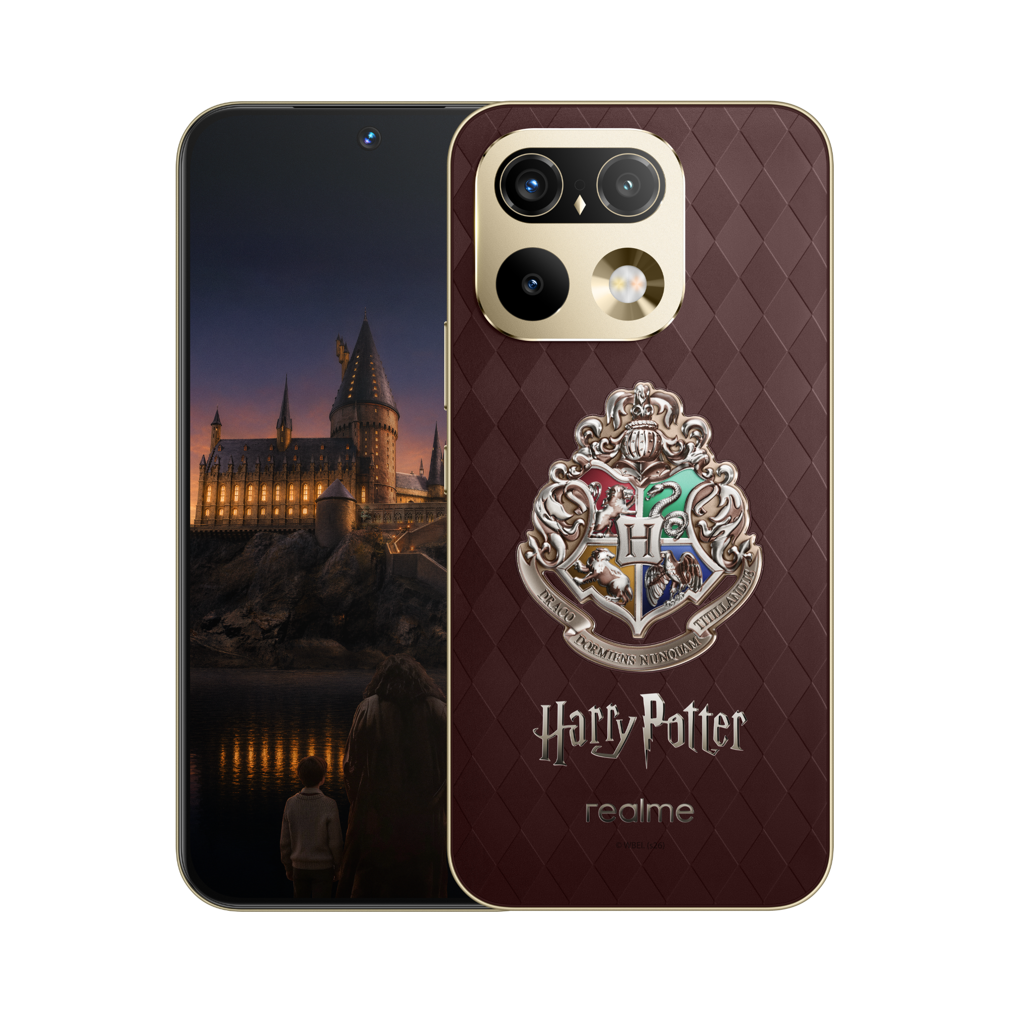 Smartfon REALME 16 Pro 5G Harry Potter 12 GB/256 GB Brązowo-złoty