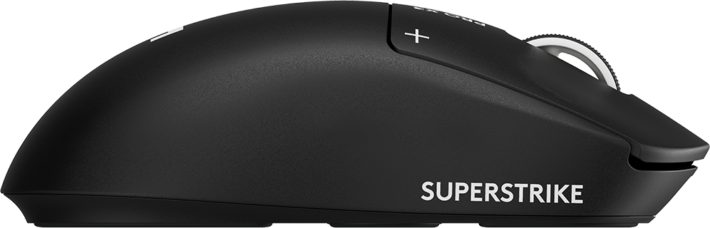 LOGITECH Pro X3 Superstrike Lightspeed, vezeték nélküli optikai egér, 44000dpi, fekete (910-007878)