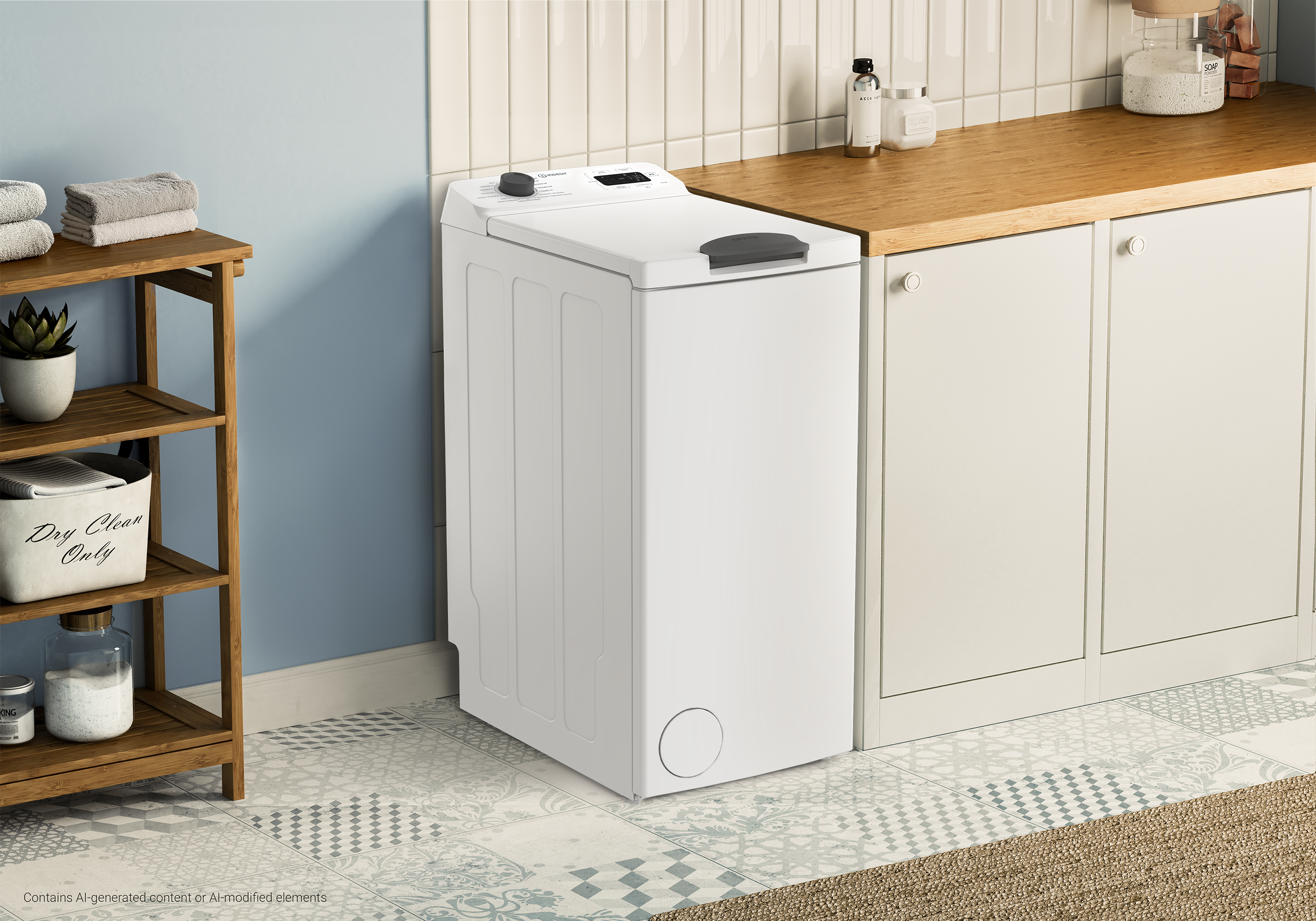 Pralka ładowana od góry INDESIT TI5513EGMTPL 5.5kg 1000 obr. Biały