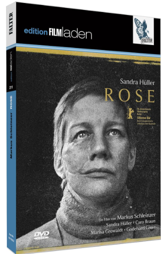 DVD-Cover des Films Rose mit Sandra Hüller im Vordergrund.
