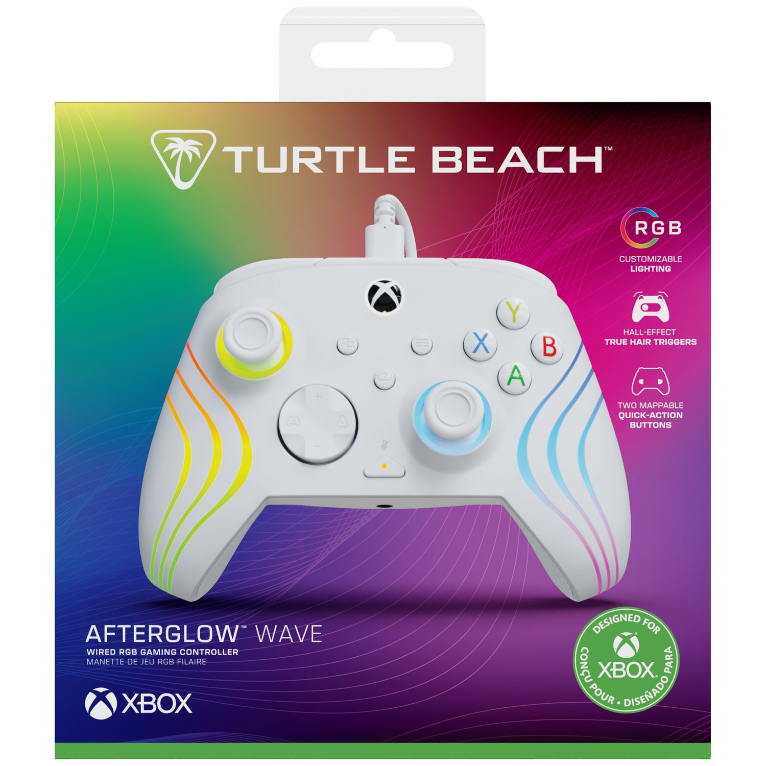 TURTLE BEACH Manette filaire Afterglow Wave (PC, Xbox Series)