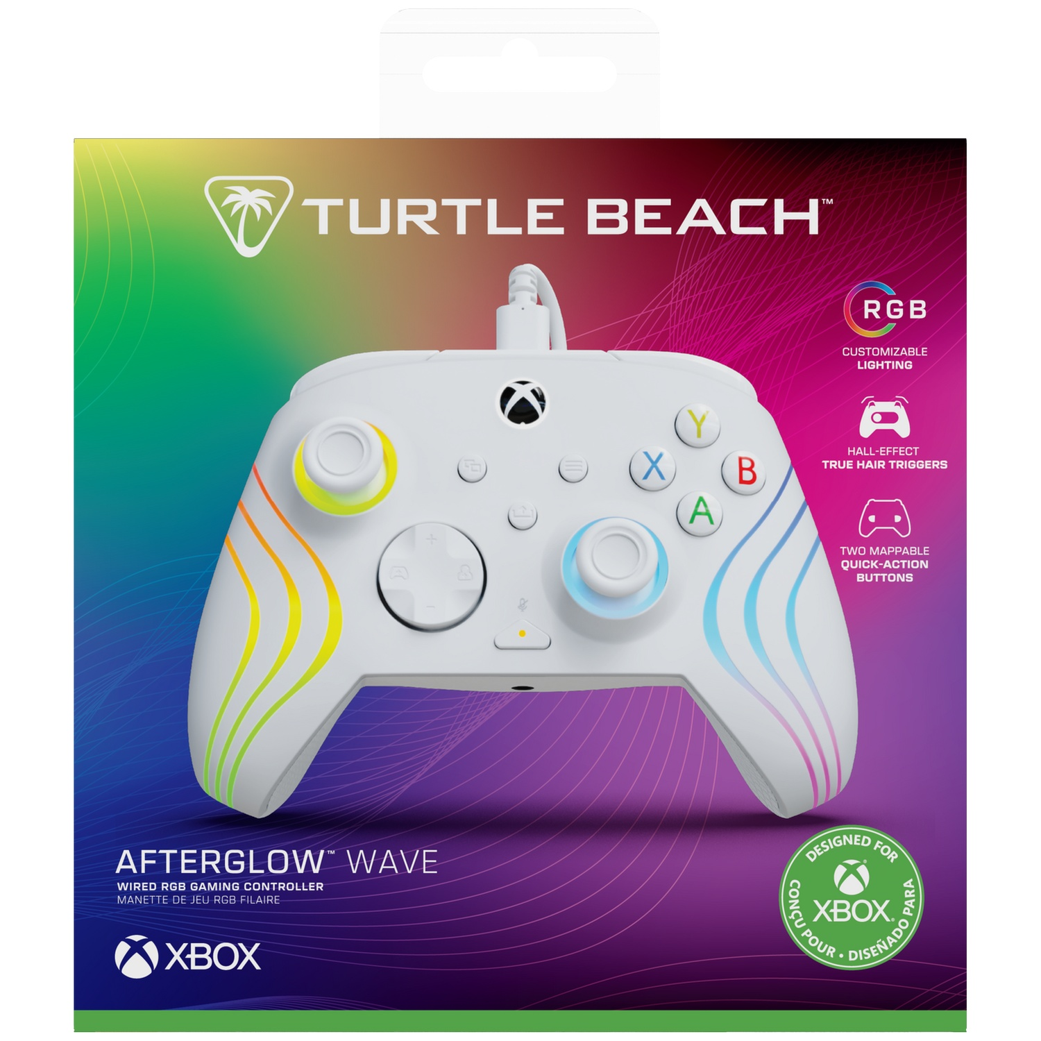 TURTLE BEACH Manette filaire Afterglow Wave (PC, Xbox Series)