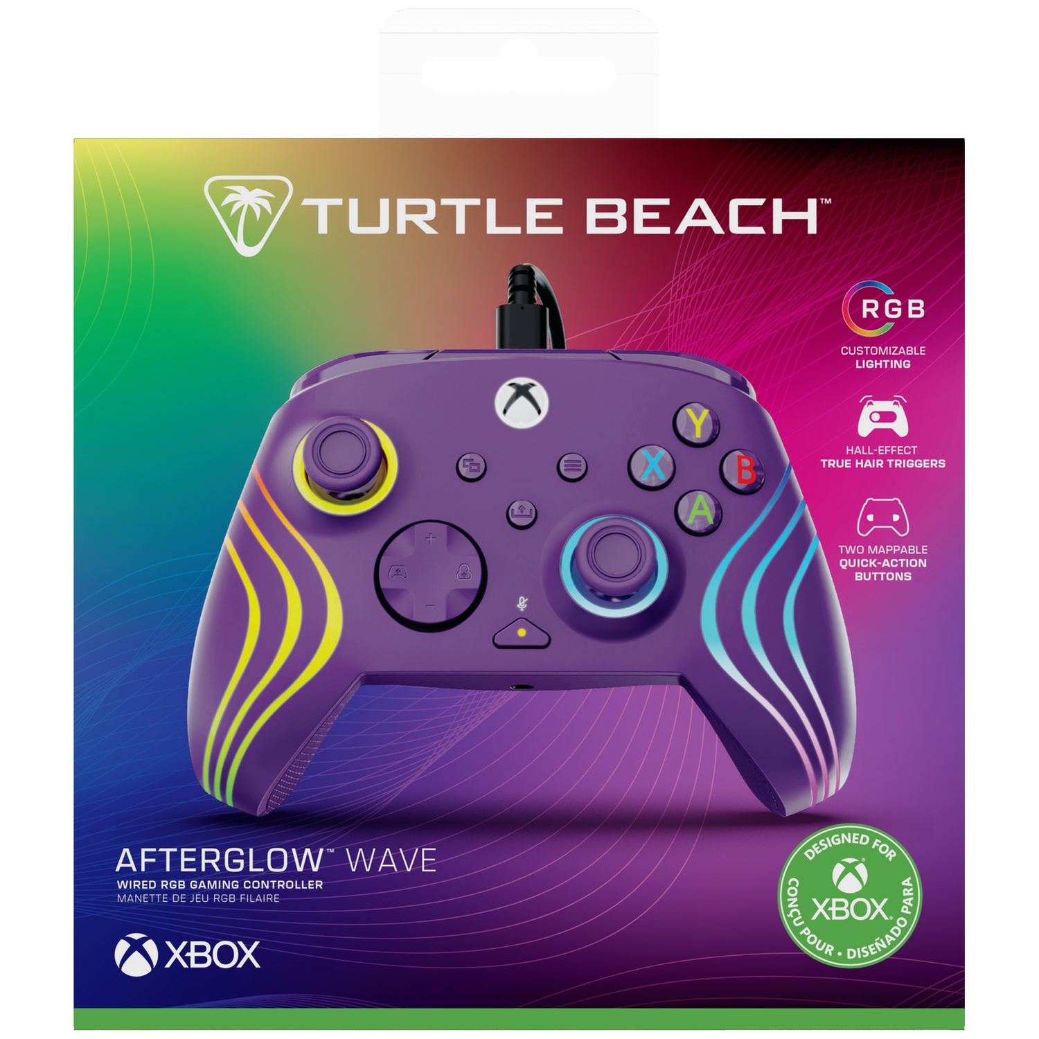 TURTLE BEACH Manette filaire Afterglow Wave (PC, Xbox Series)