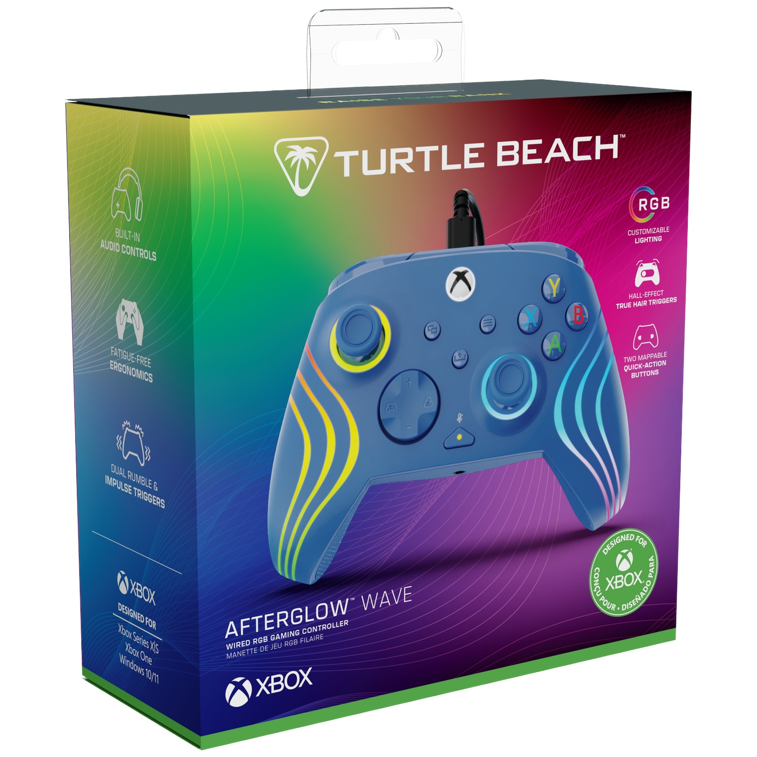 TURTLE BEACH Manette filaire Afterglow Wave pour PC et Xbox Series