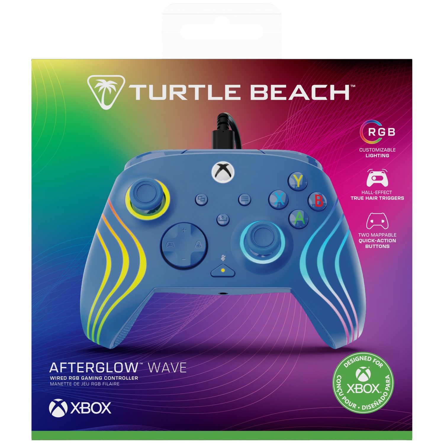 TURTLE BEACH Manette filaire Afterglow Wave pour PC et Xbox Series