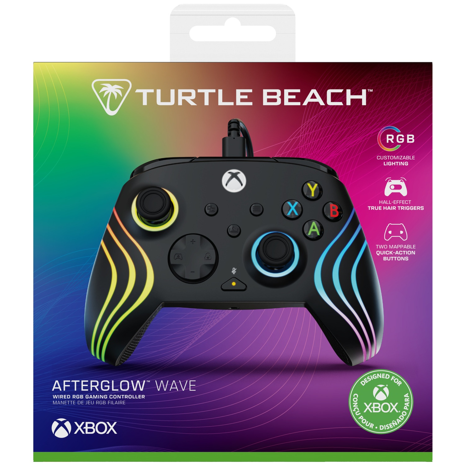 TURTLE BEACH Manette filaire Afterglow Wave (PC, Xbox Series)