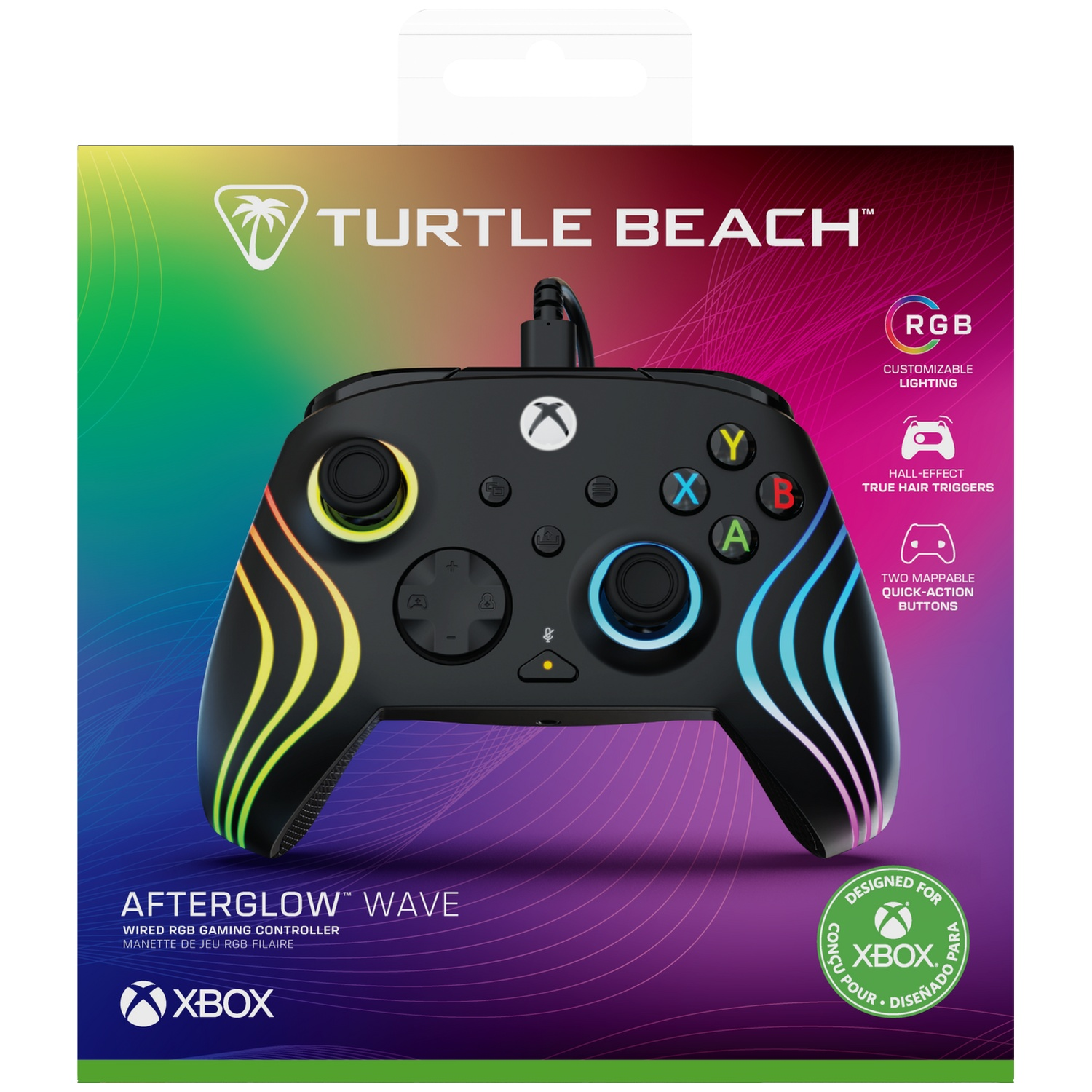 TURTLE BEACH Manette filaire Afterglow Wave (PC, Xbox Series)