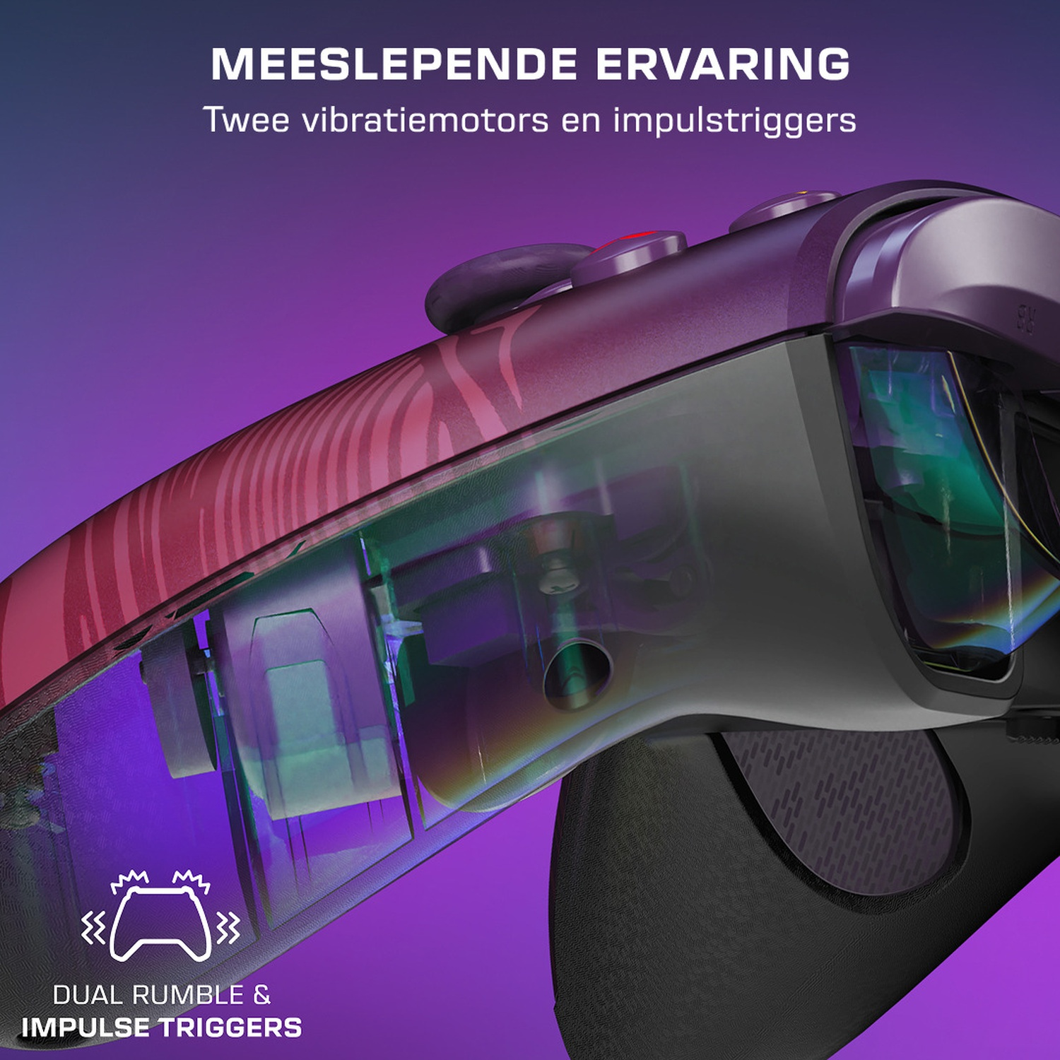 TURTLE BEACH Manette filaire avancée Rematch – Purple Fade (Xbox Series)