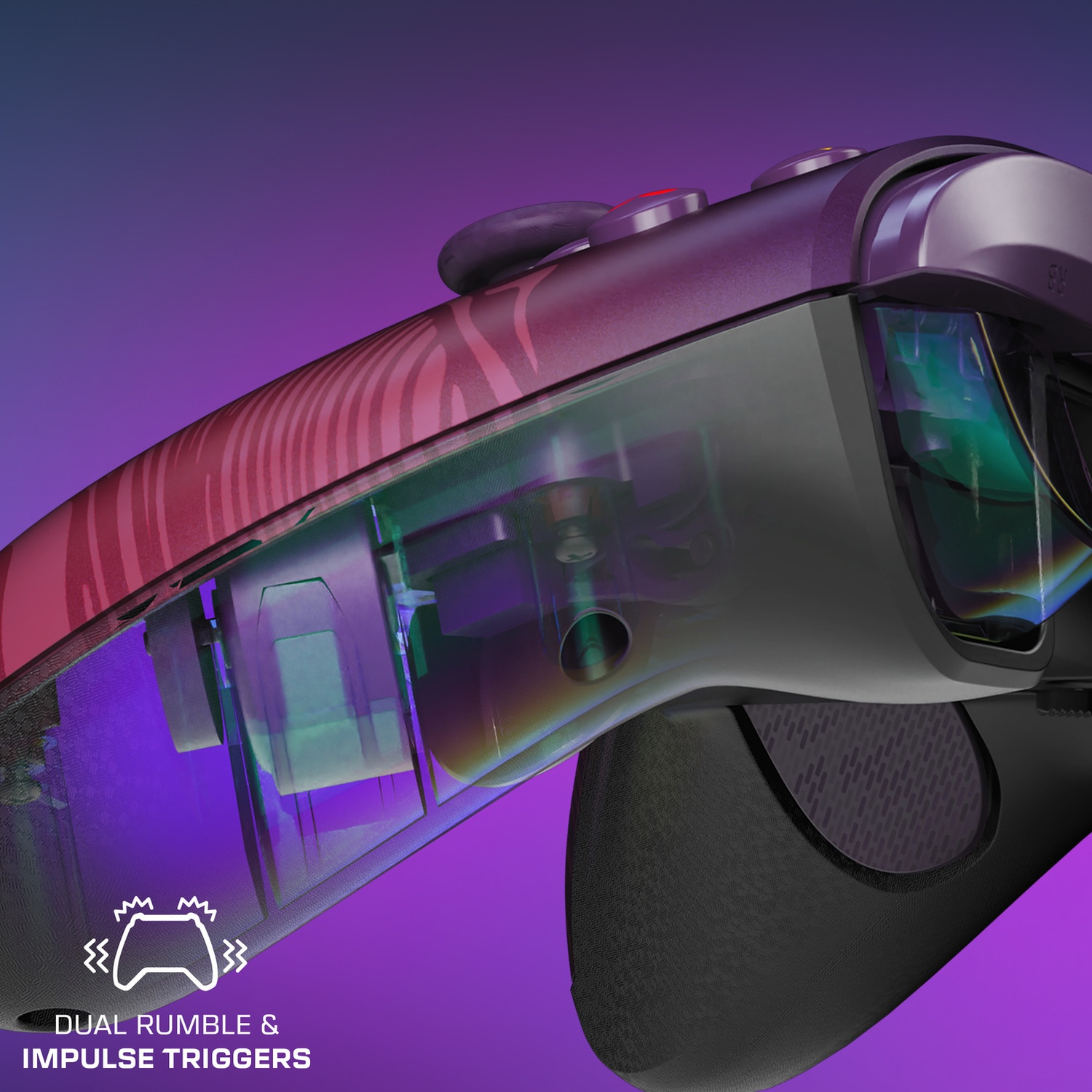 TURTLE BEACH Manette filaire avancée Rematch – Purple Fade (Xbox Series)