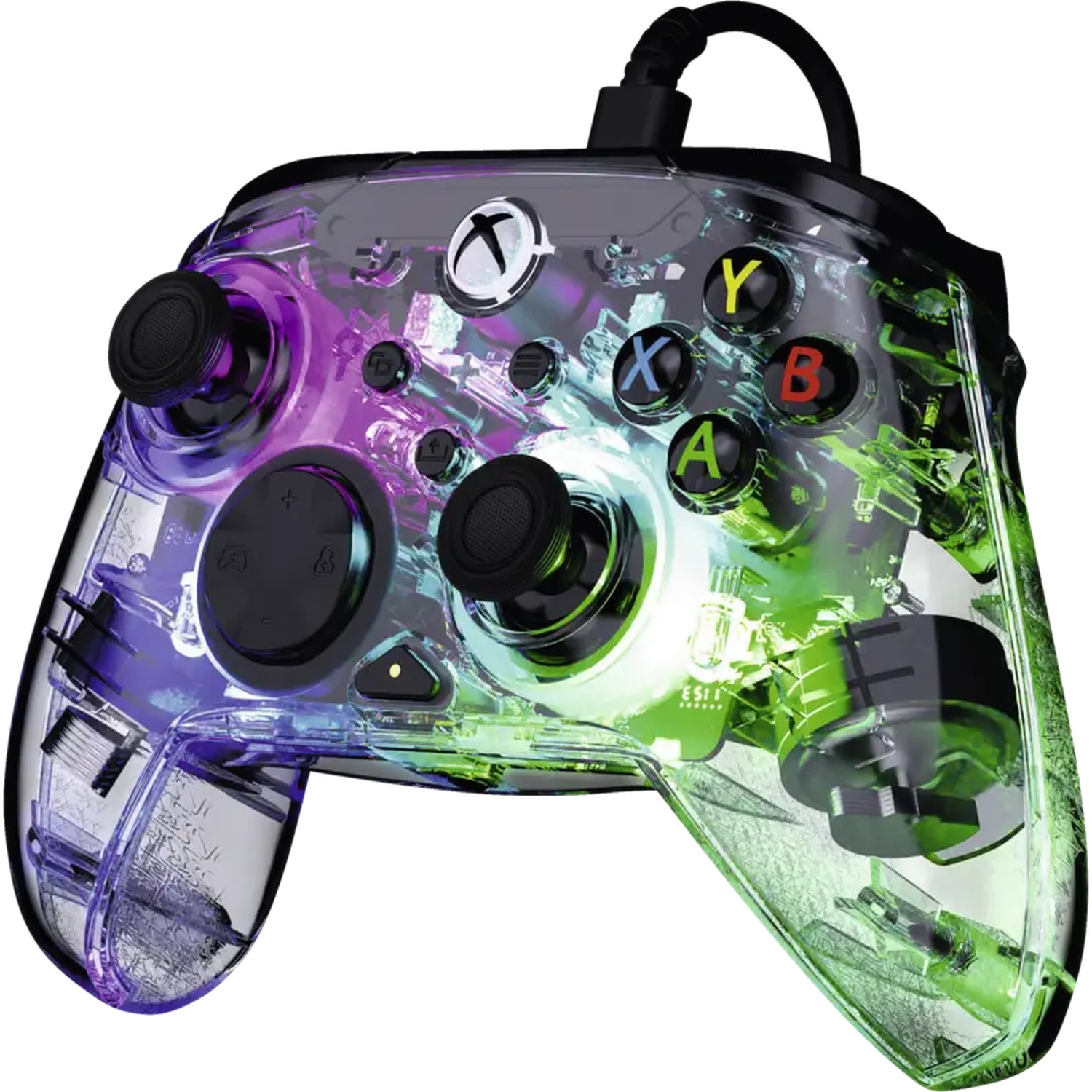 TURTLE BEACH Manette filaire Afterglow Wave – Transparent (Xbox Series, Xbox One, PC)