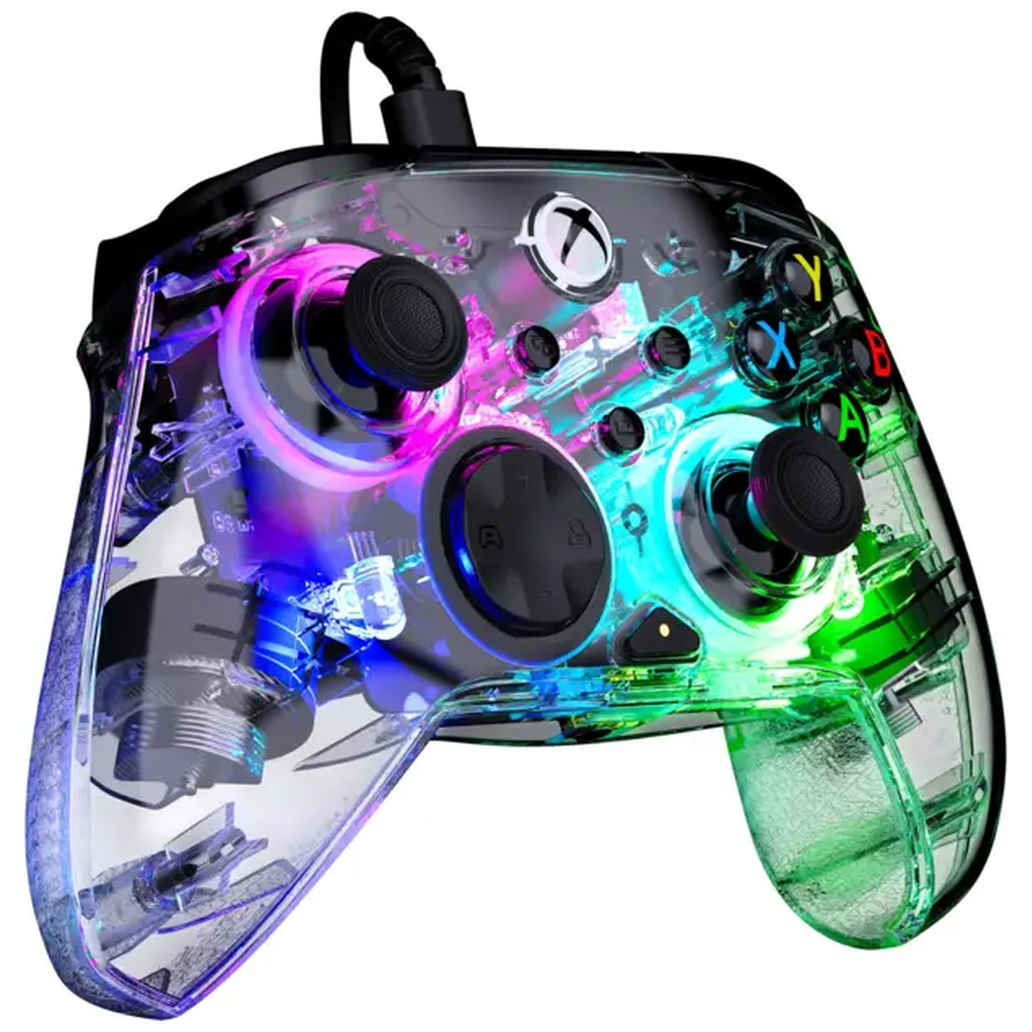 TURTLE BEACH Manette filaire Afterglow Wave – Transparent (Xbox Series, Xbox One, PC)