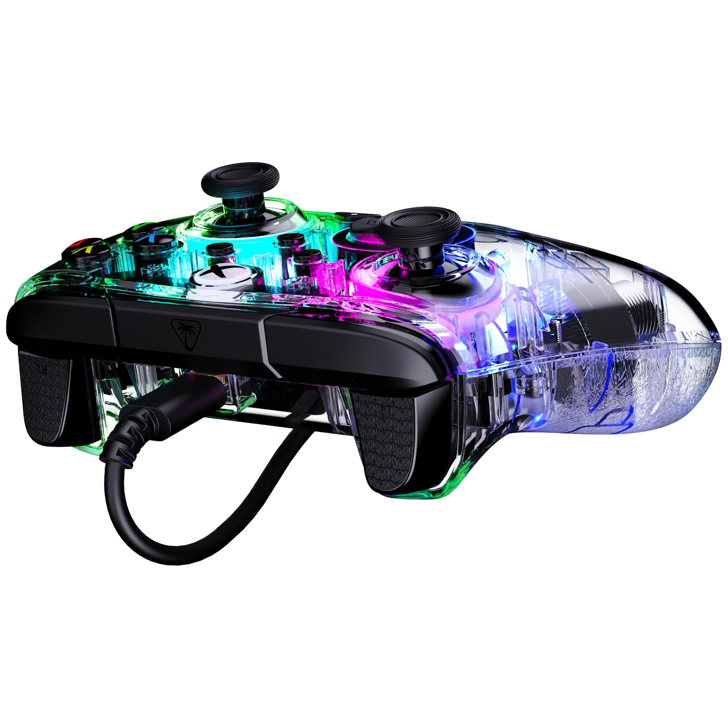 TURTLE BEACH Manette filaire Afterglow Wave – Transparent (Xbox Series, Xbox One, PC)