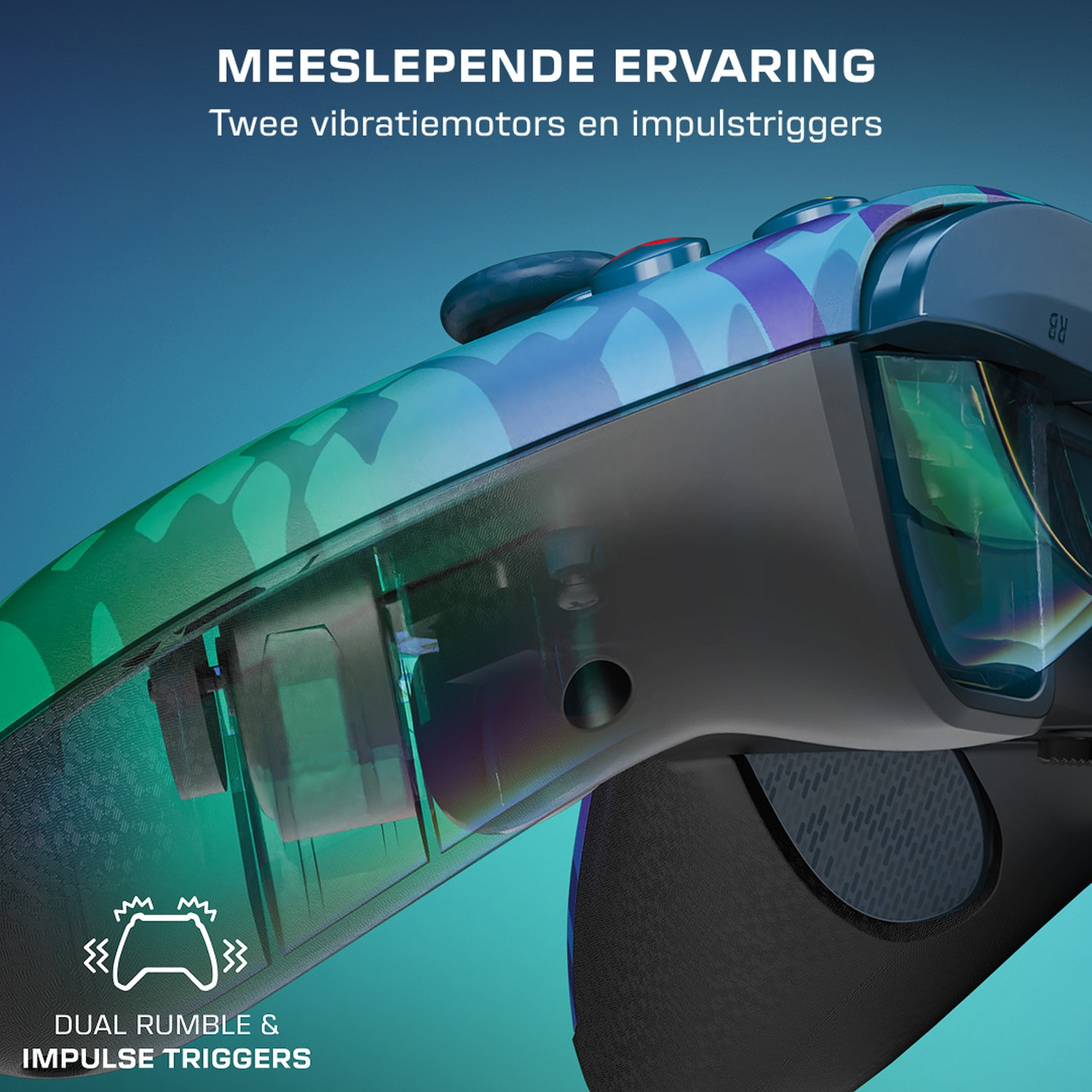 TURTLE BEACH Manette filaire avancée Rematch – Glitch Green (Xbox Series)