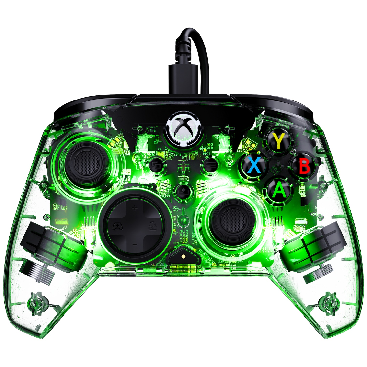 TURTLE BEACH Manette filaire Afterglow Wave – Transparent (Xbox Series, Xbox One, PC)