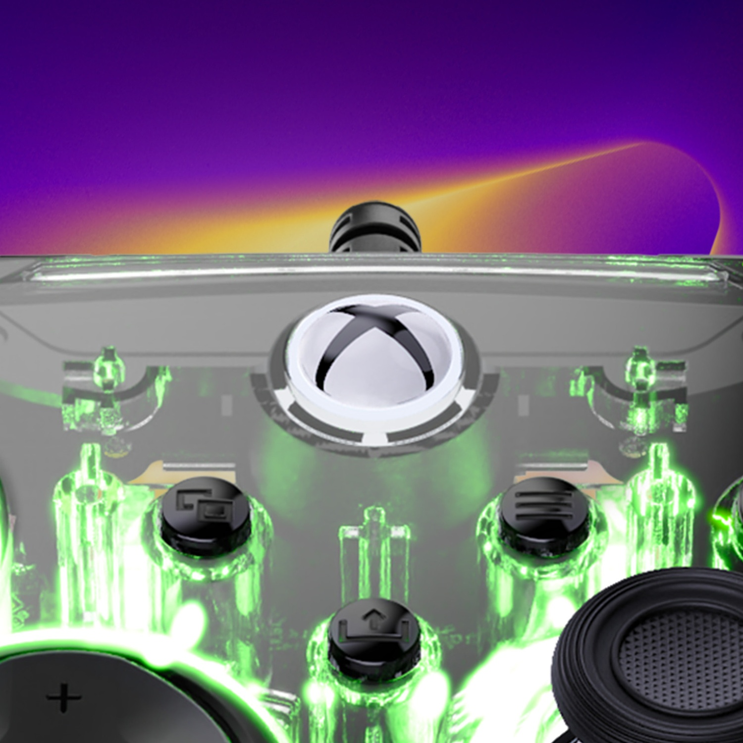 TURTLE BEACH Manette filaire Afterglow Wave – Transparent (Xbox Series, Xbox One, PC)