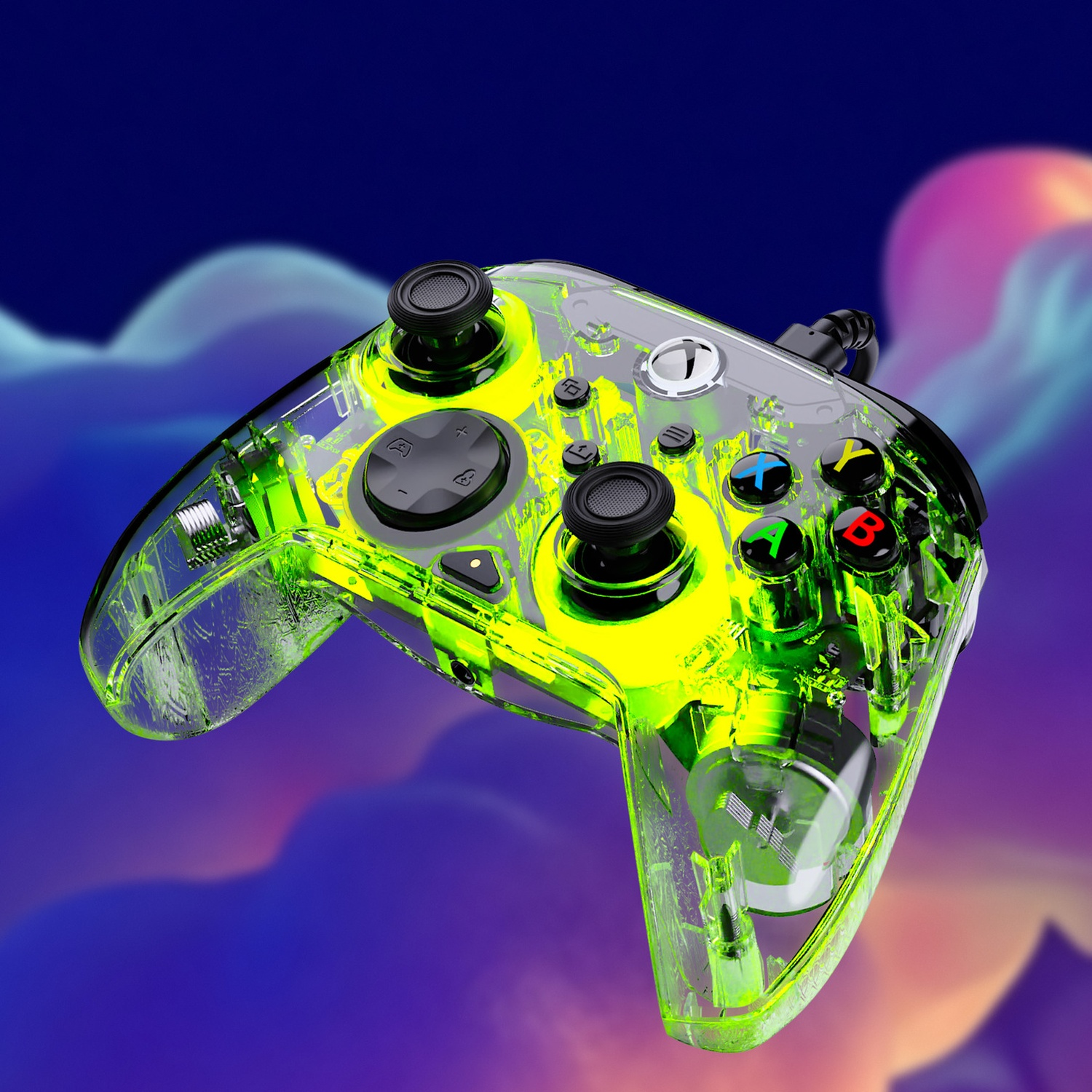 TURTLE BEACH Manette filaire Afterglow Wave – Transparent (Xbox Series, Xbox One, PC)