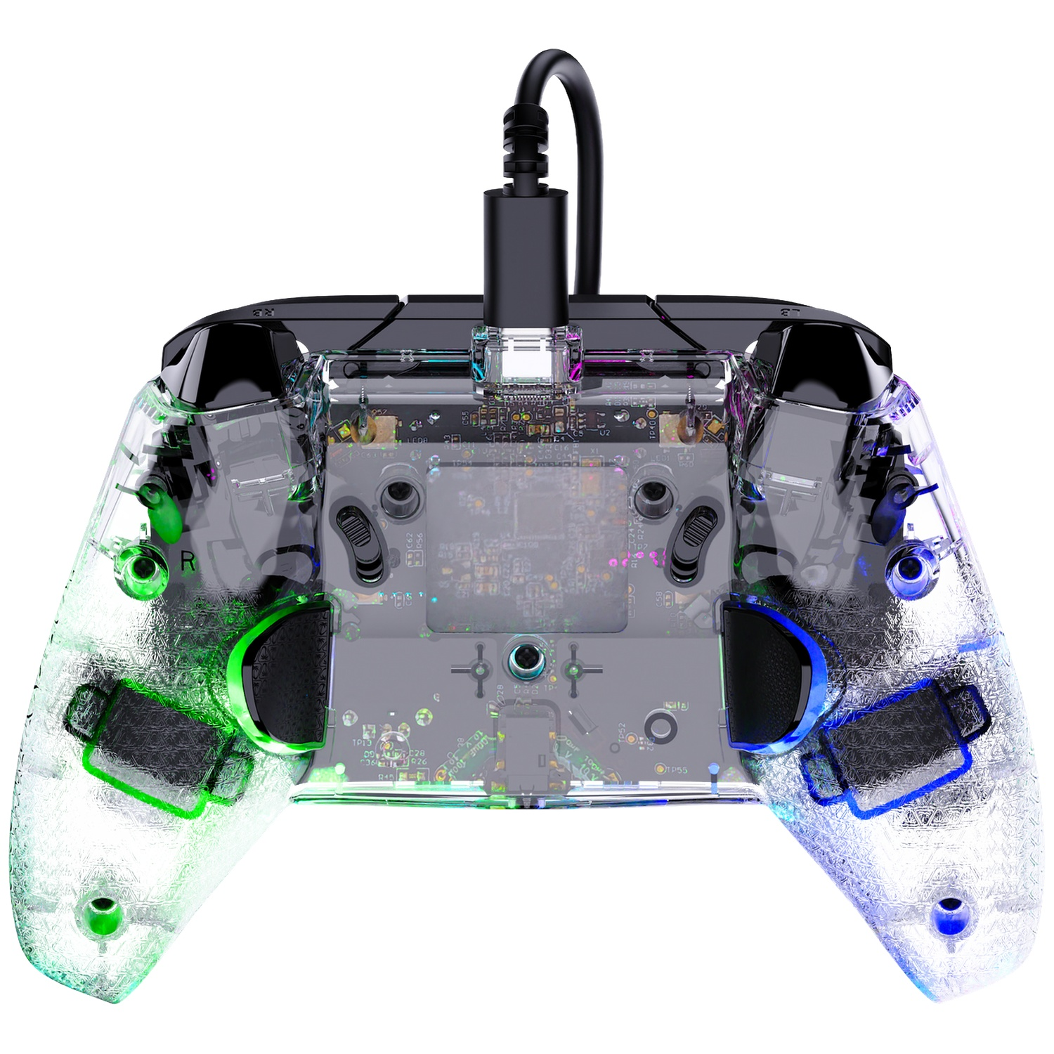 TURTLE BEACH Manette filaire Afterglow Wave – Transparent (Xbox Series, Xbox One, PC)