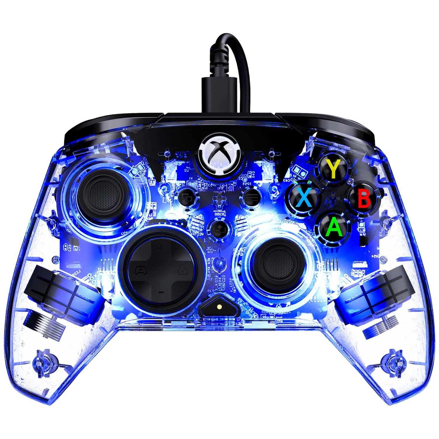TURTLE BEACH Manette filaire Afterglow Wave – Transparent (Xbox Series, Xbox One, PC)
