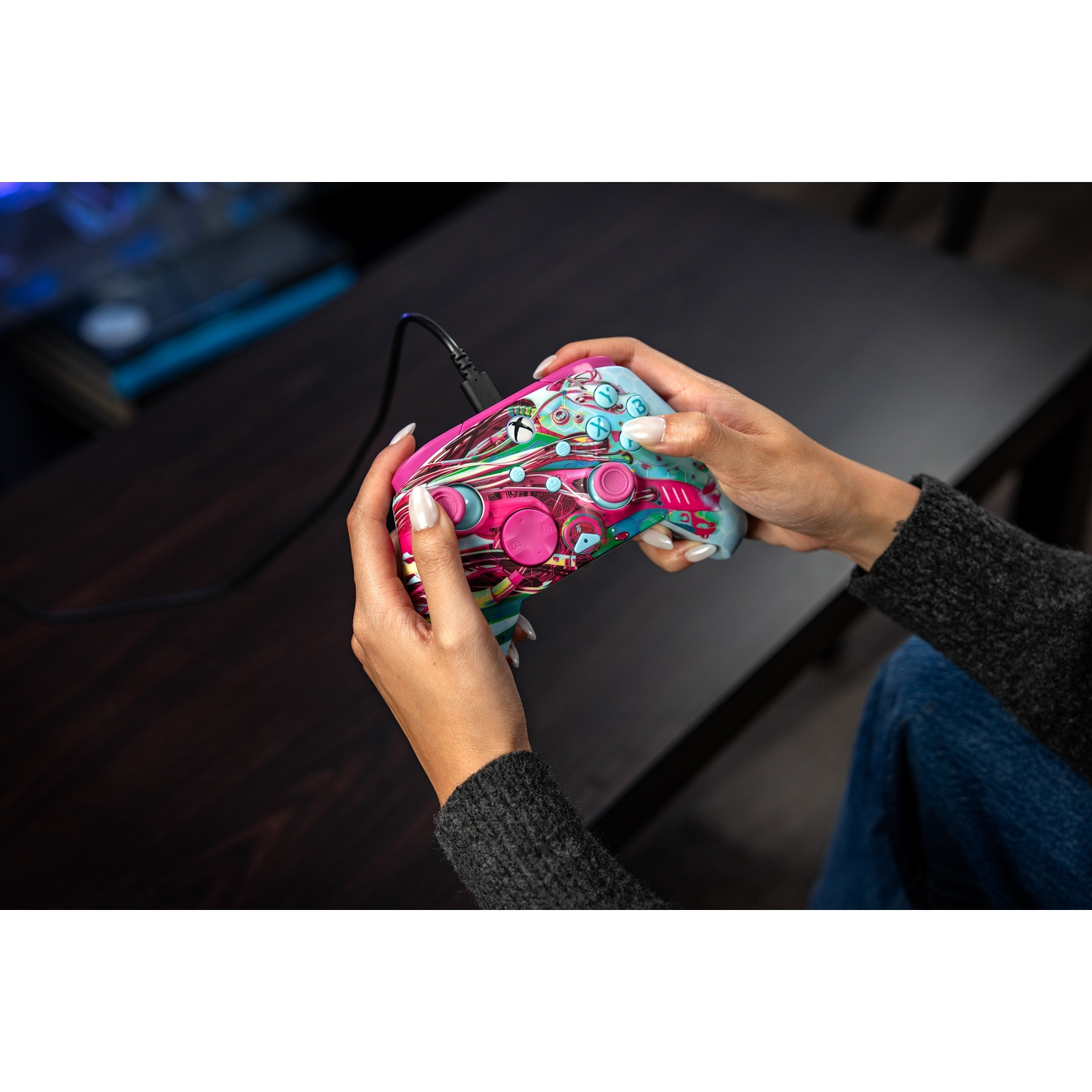TURTLE BEACH Manette filaire avancée Rematch – Android Dream (Xbox Series)