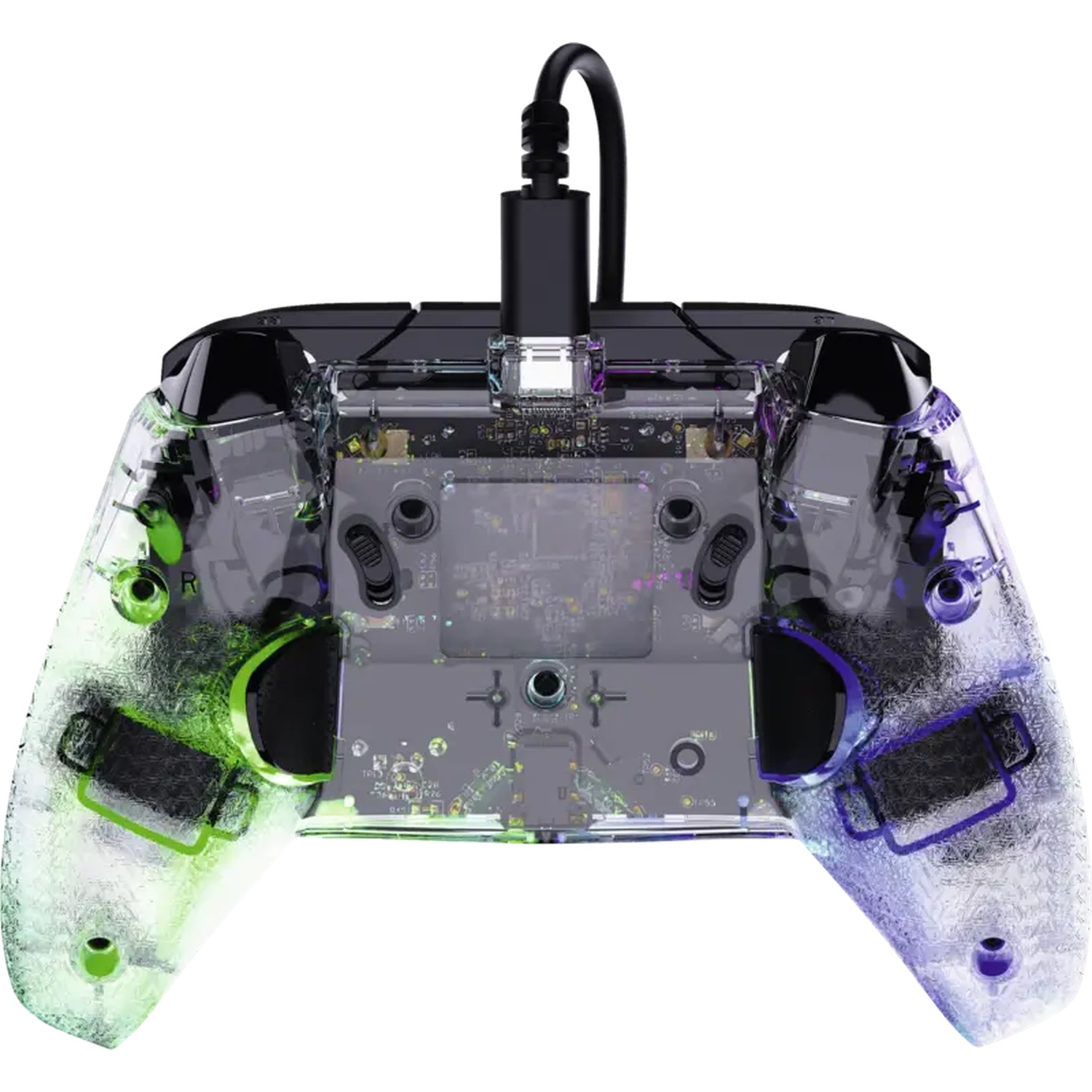 TURTLE BEACH Manette filaire Afterglow Wave – Transparent (Xbox Series, Xbox One, PC)