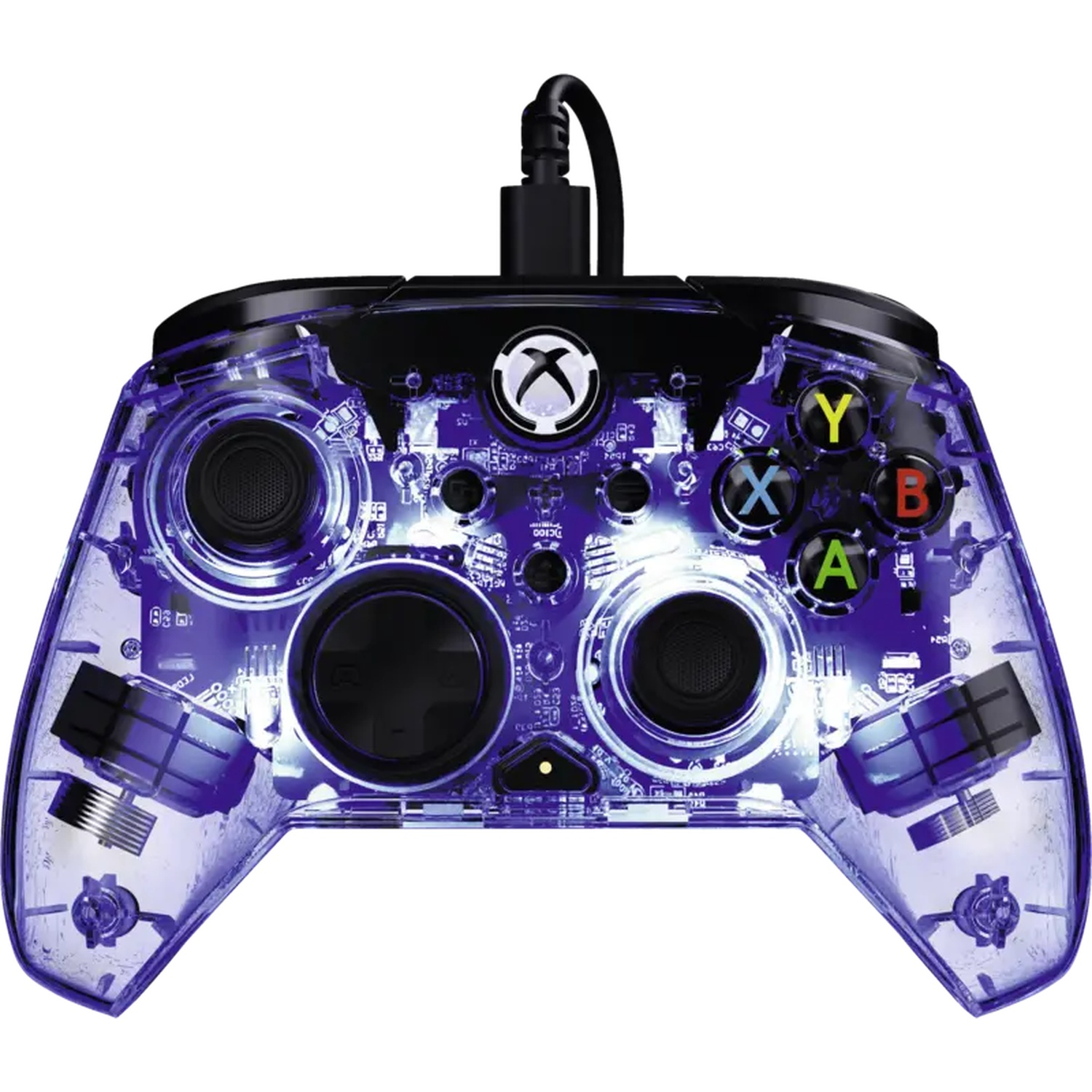 TURTLE BEACH Manette filaire Afterglow Wave – Transparent (Xbox Series, Xbox One, PC)