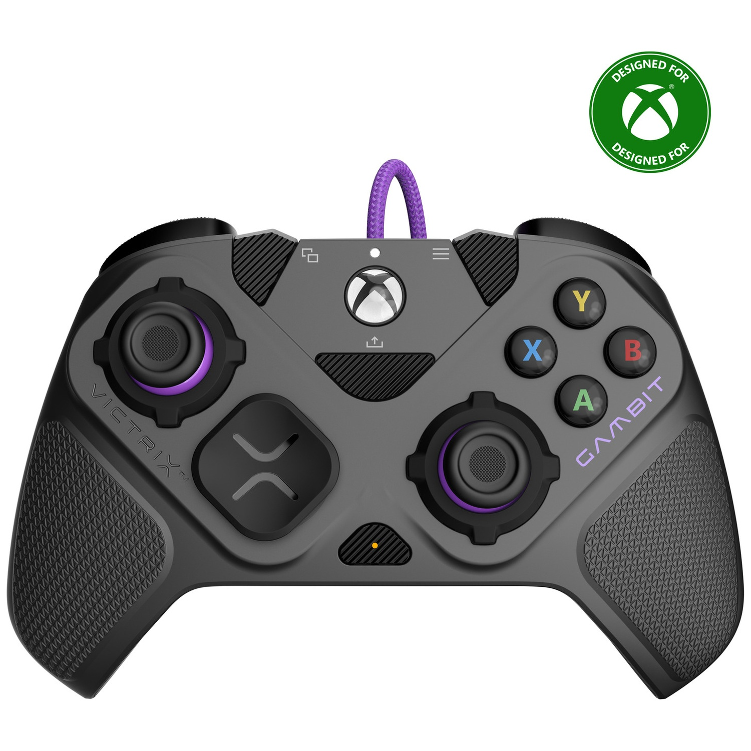 TURTLE BEACH Manette filaire Victrix Gambit Prime – Gris (Xbox Series X, S, One, PC)