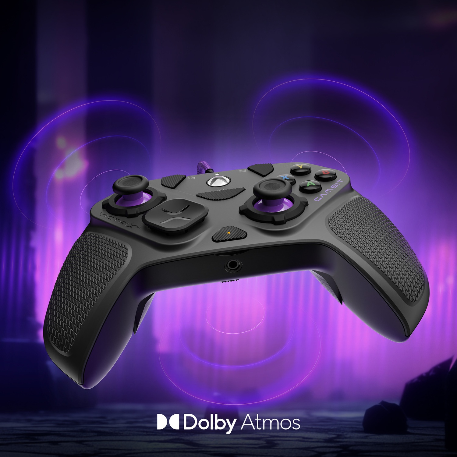 TURTLE BEACH Manette filaire Victrix Gambit Prime – Gris (Xbox Series X, S, One, PC)