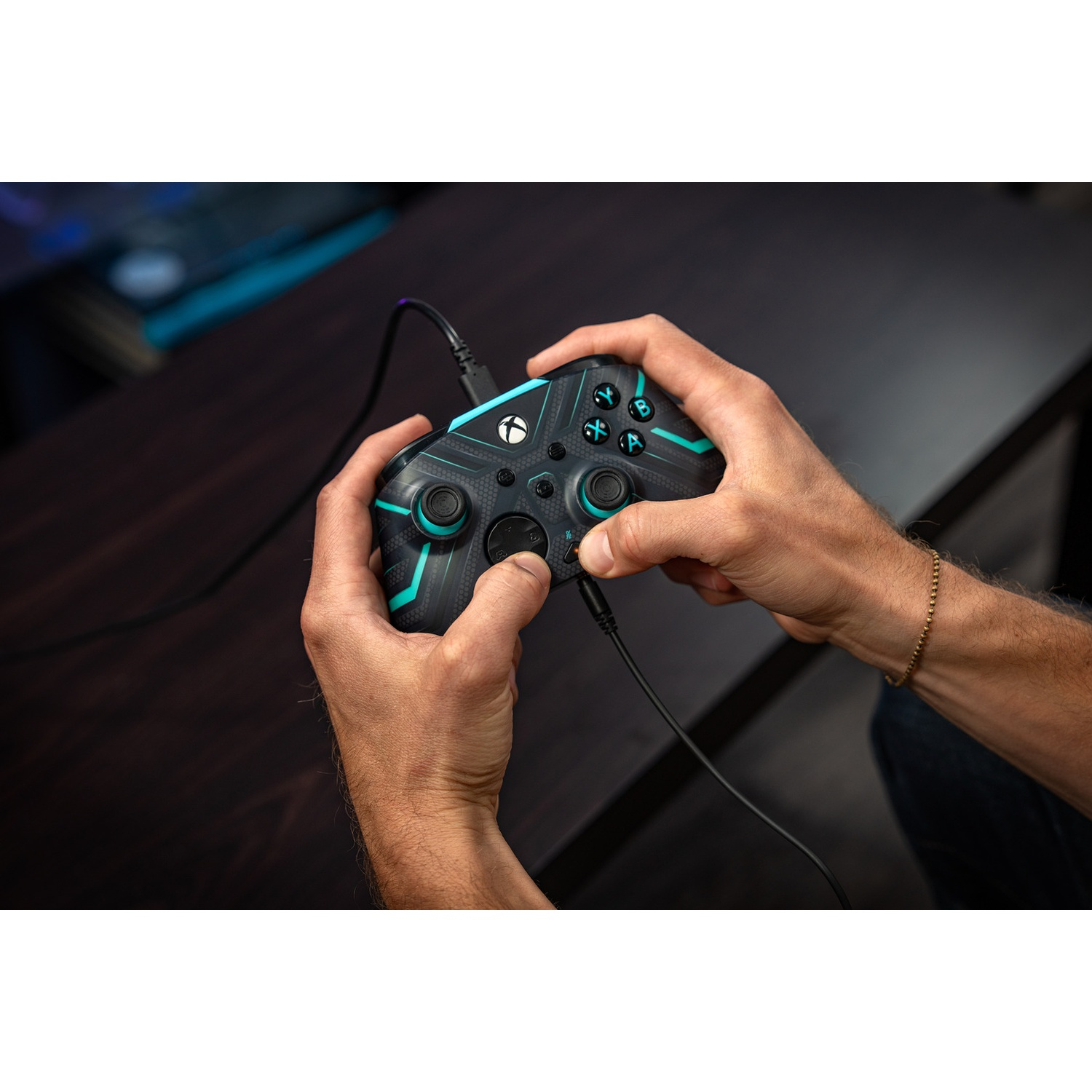 TURTLE BEACH Manette filaire avancée Rematch – Titan Steel (Xbox Series)